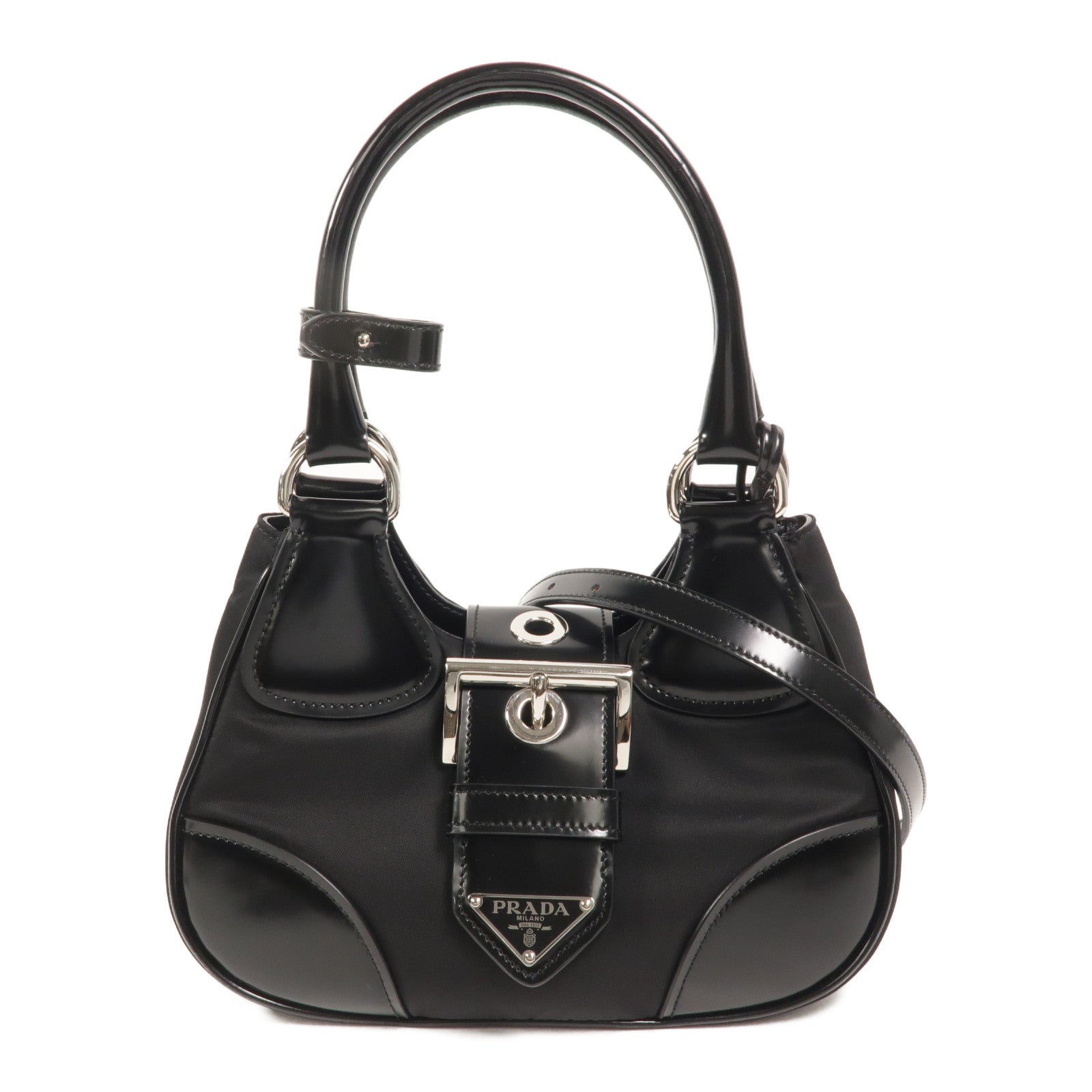 PRADA 尼龍Moon Bag Re-Edition 2002手挽肩背兩用袋