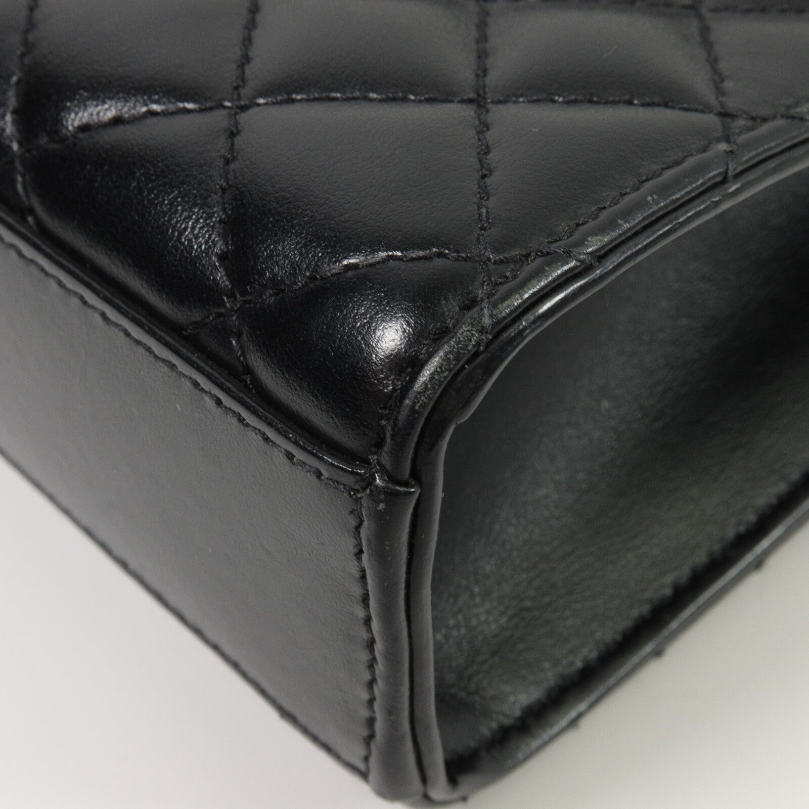 SAINT LAURENT 牛皮皮革Envelope Medium鏈帶肩背袋
