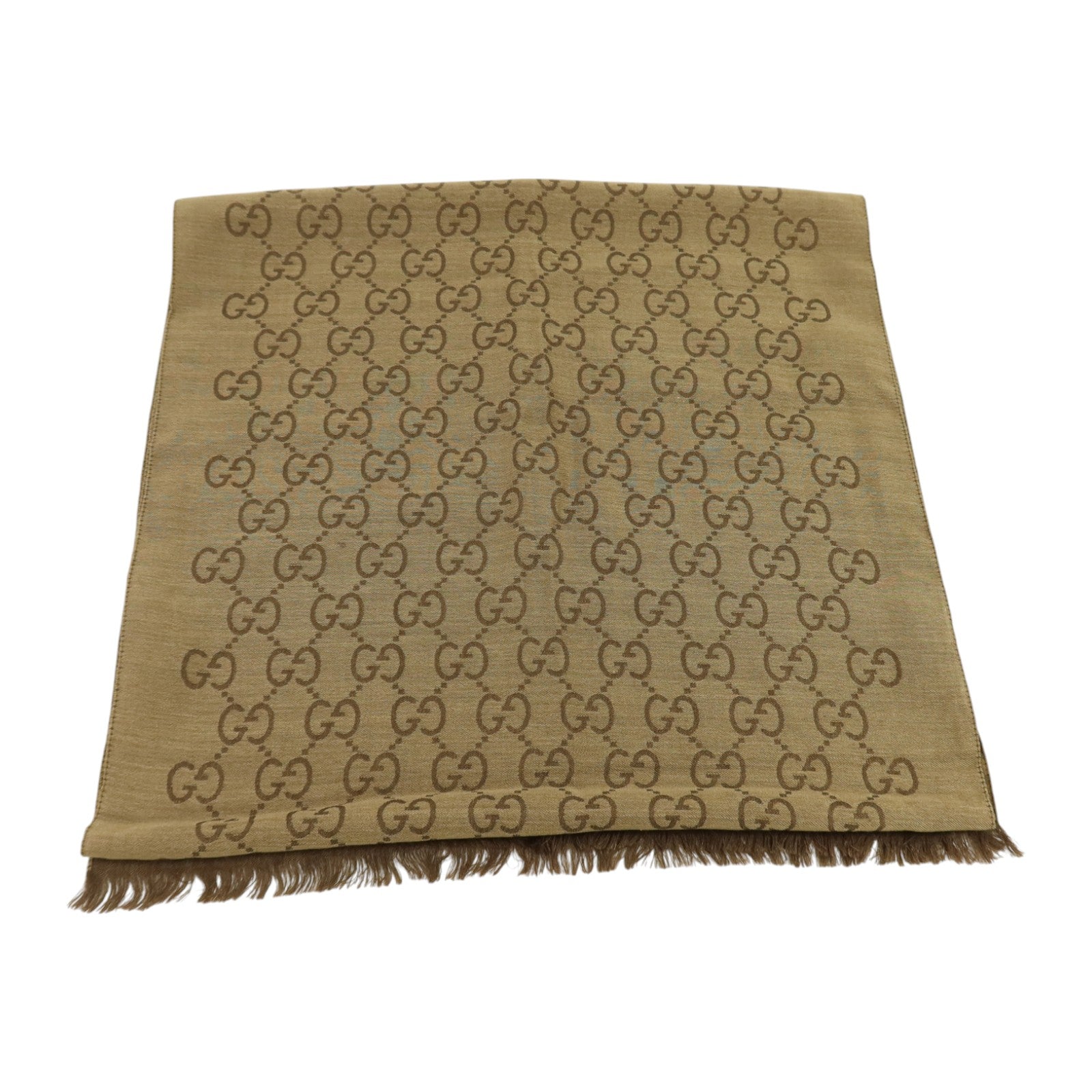 GUCCI 羊毛/絲質Scarf 45x180cm絲巾