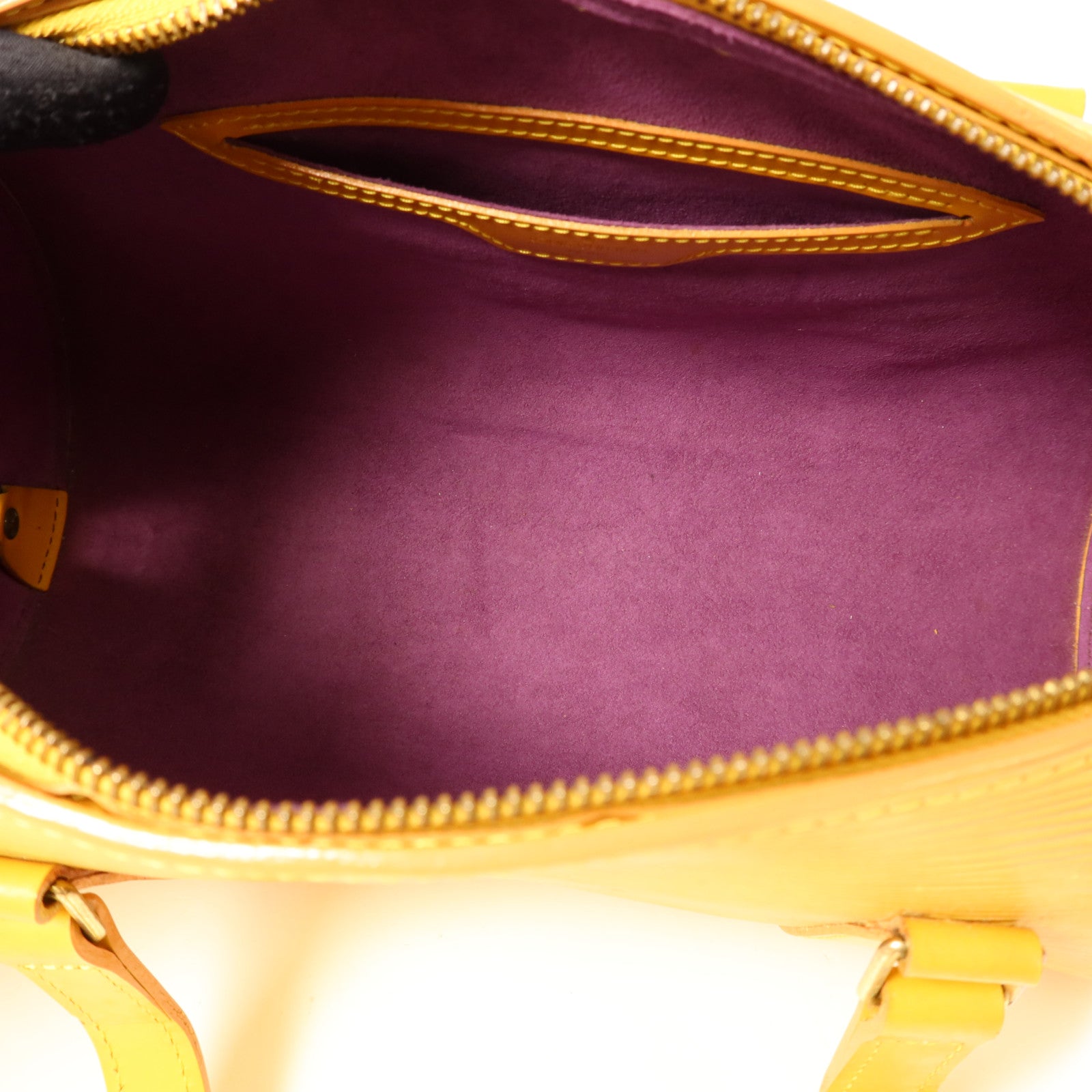 LOUIS VUITTON Epi Soufflot金扣手挽袋