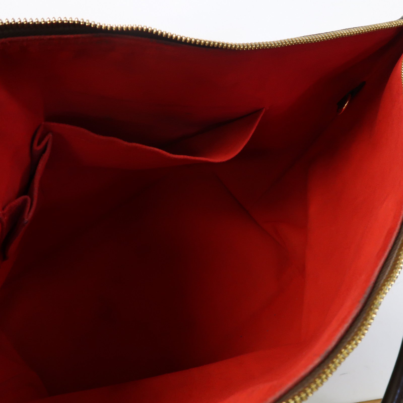 LOUIS VUITTON 【激減優惠】Damier Saleya MM金扣肩背袋啡色