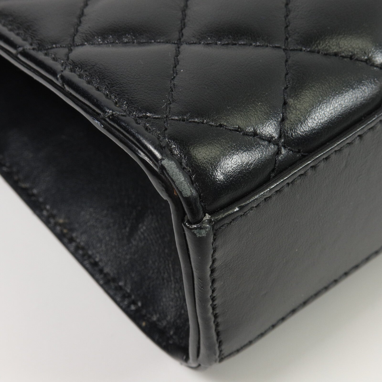 SAINT LAURENT 牛皮皮革Envelope Medium鏈帶肩背袋