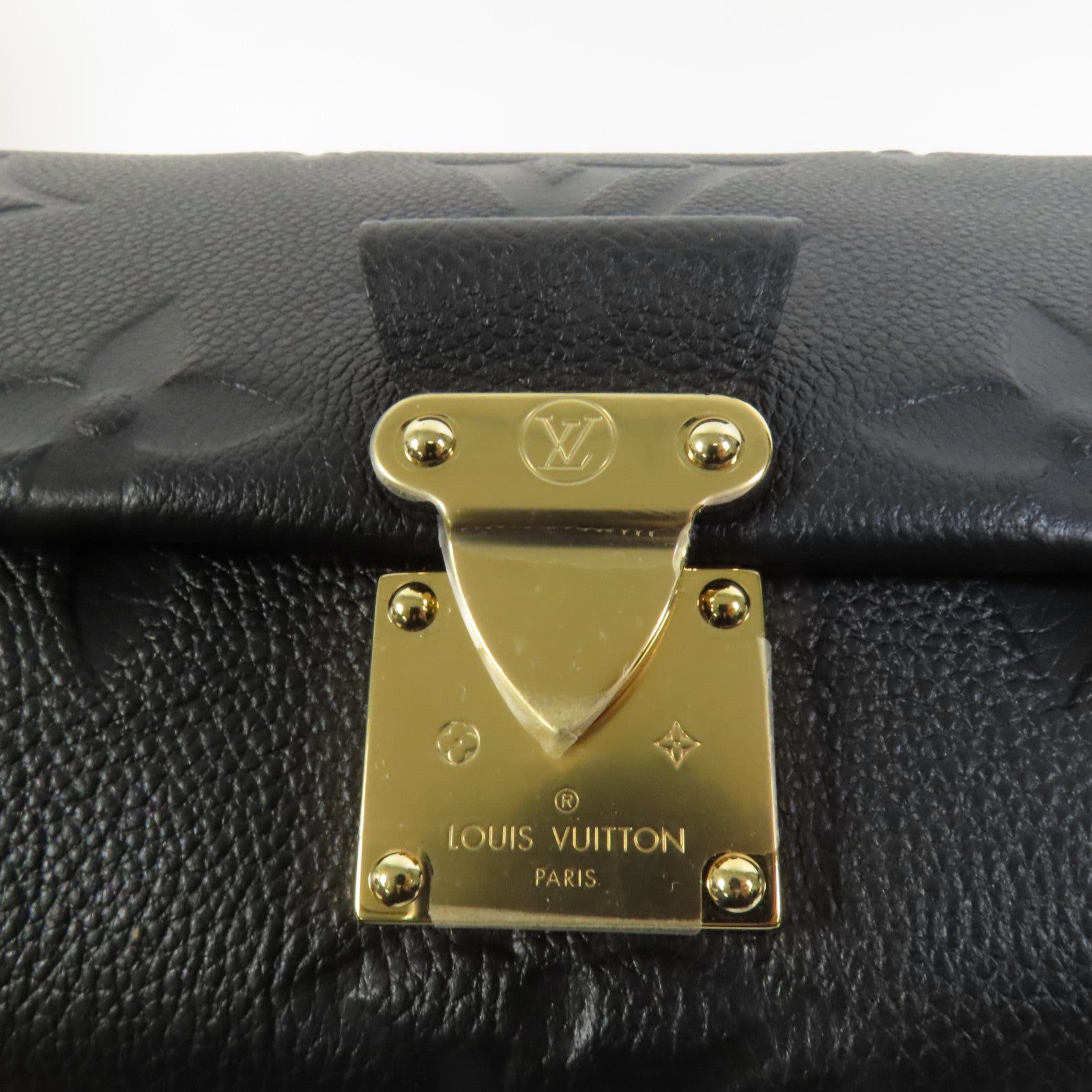 LOUIS VUITTON Monogram Empreinte Favorite金扣手挽肩背兩用袋