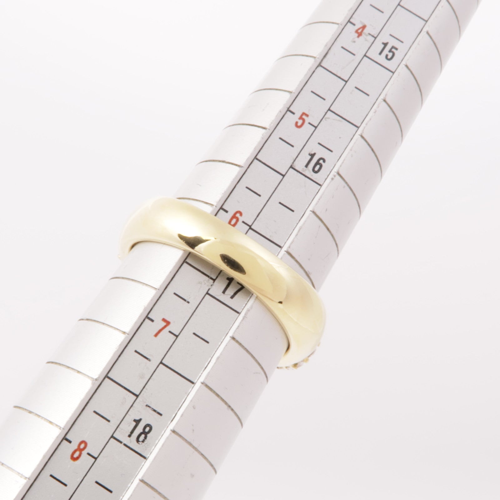 JEWELRY 【激減優惠】18K黃金Pearl Diamond Ring珍珠/鑽石戒指US#6.25