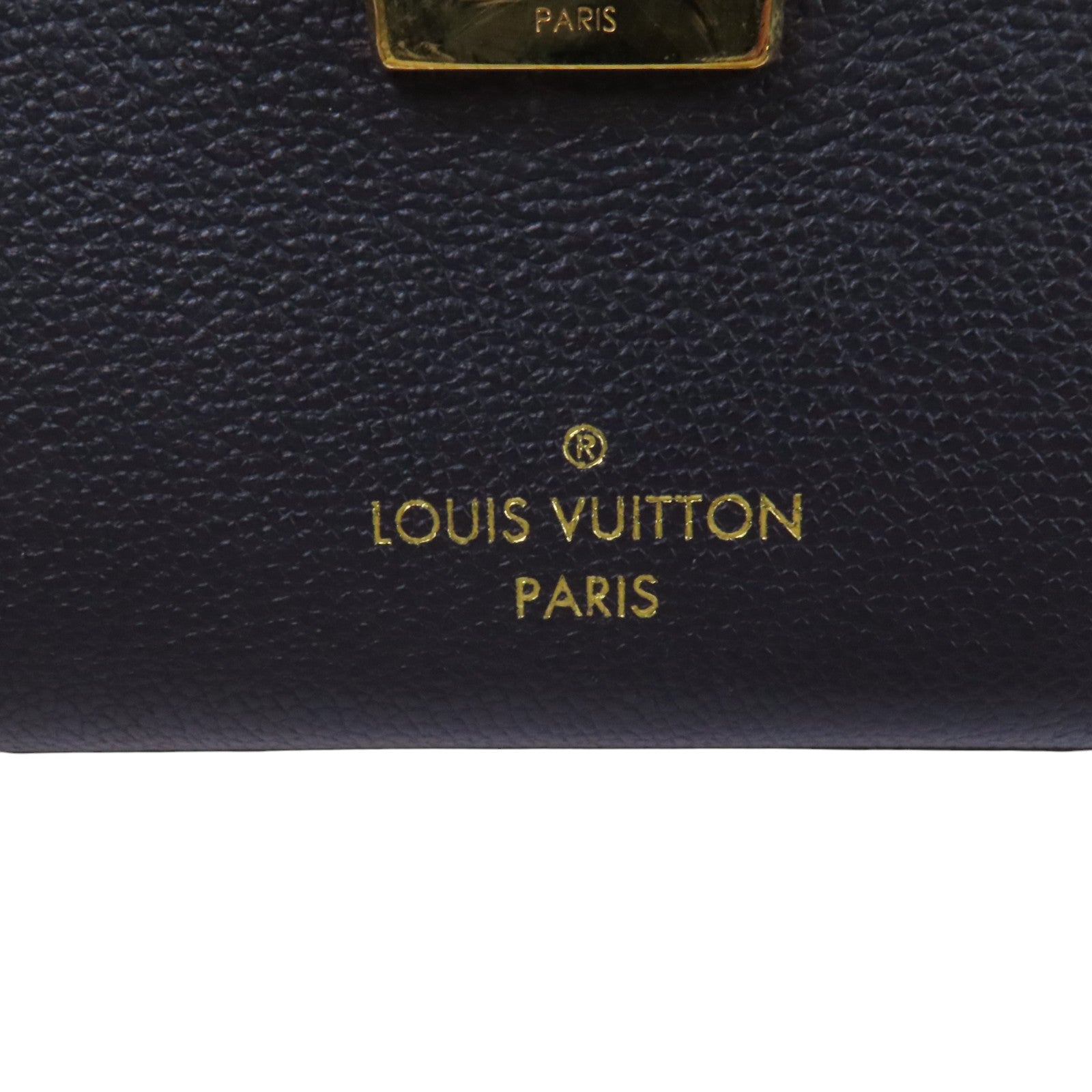 LOUIS VUITTON Monogram Empreinte Vavin PM金扣鏈帶肩背袋