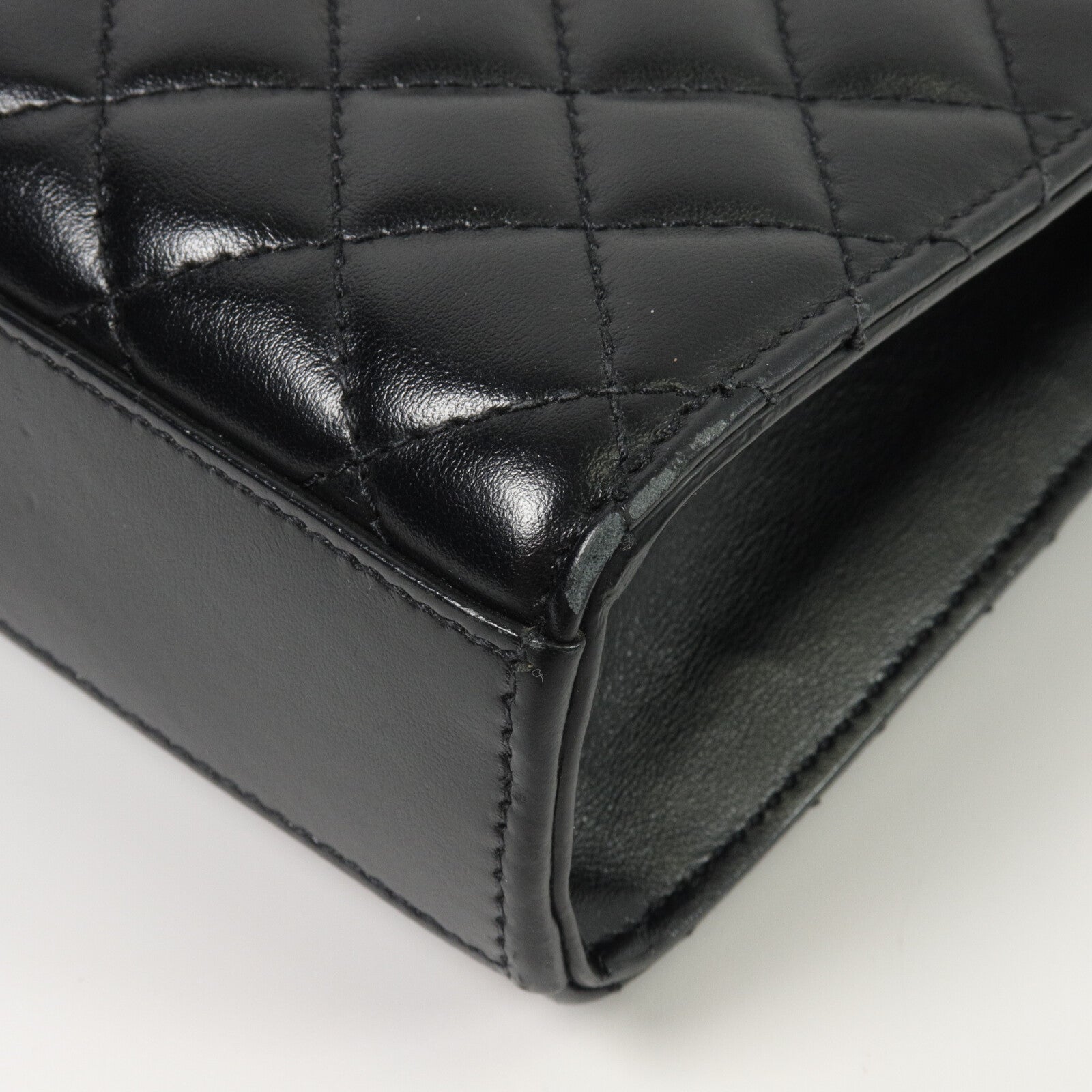 SAINT LAURENT 牛皮皮革Envelope Medium鏈帶肩背袋