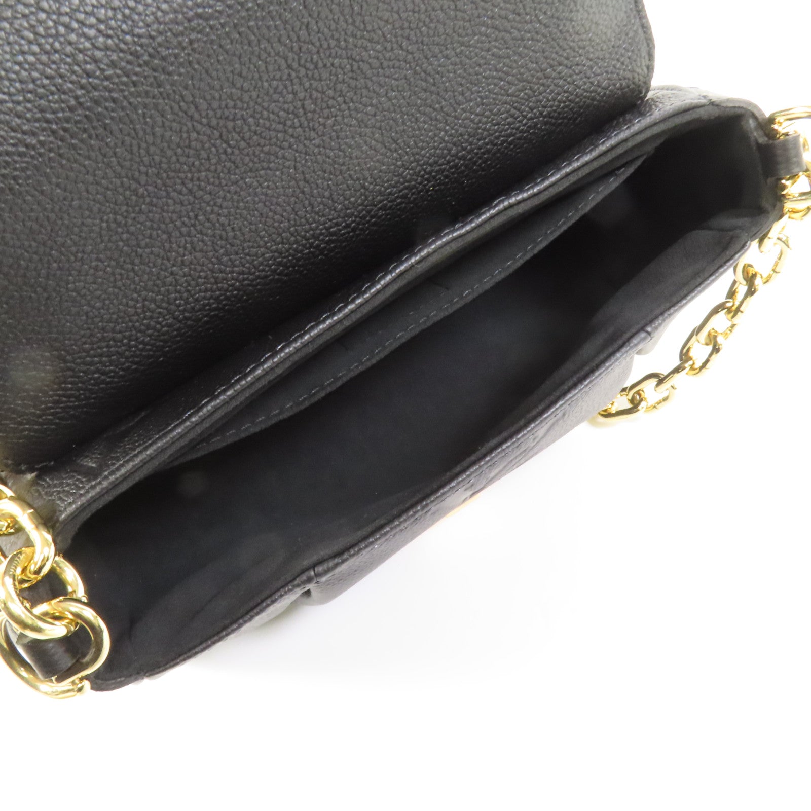 LOUIS VUITTON Monogram Empreinte Favorite金扣手挽肩背兩用袋