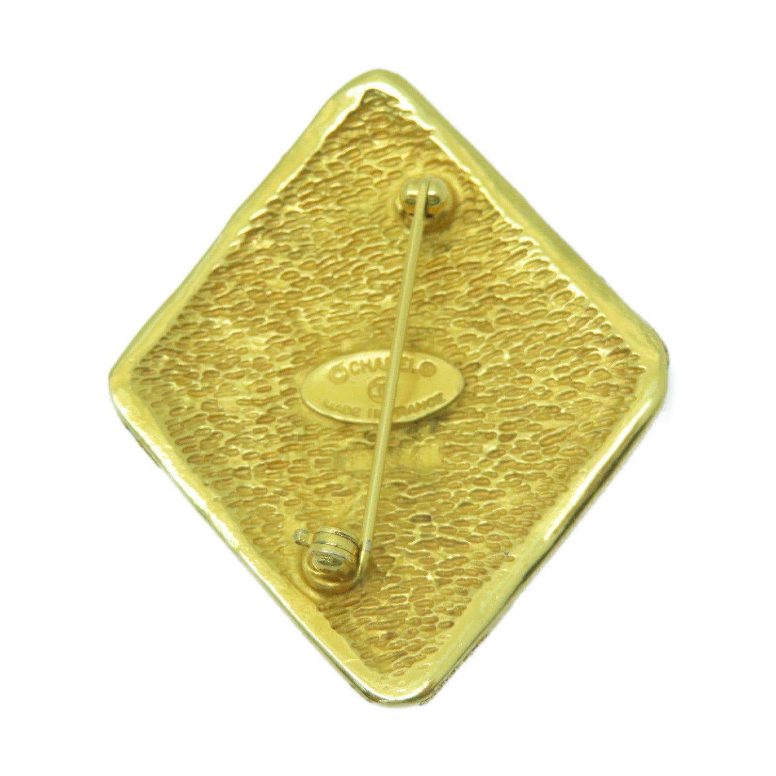 CHANEL 【激減優惠】金屬Brooch胸針金色