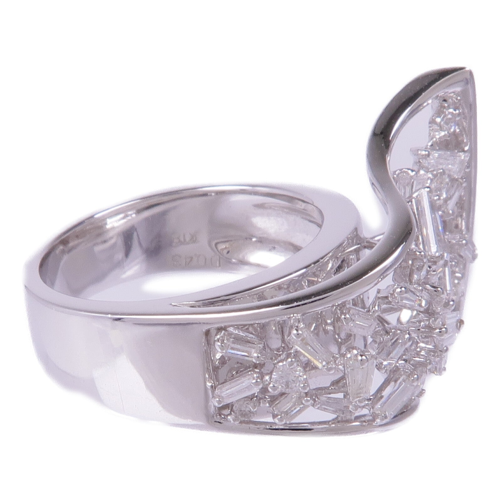 JEWELRY 18K白金Diamond Ring鑽石戒指US#6