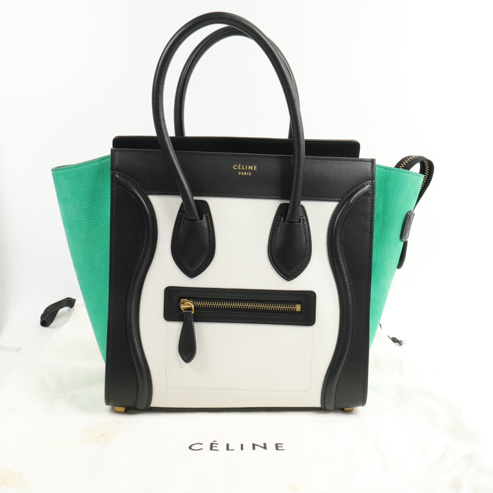 CELINE 牛皮皮革Mirco Luggage手挽袋
