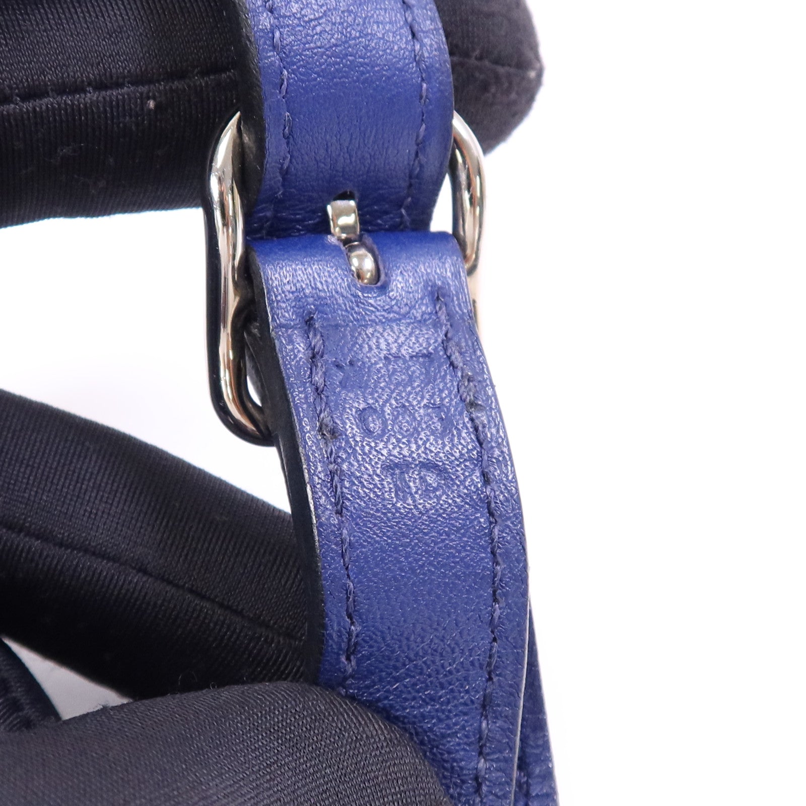 HERMES 絲質Silkycity 33銀扣肩背袋