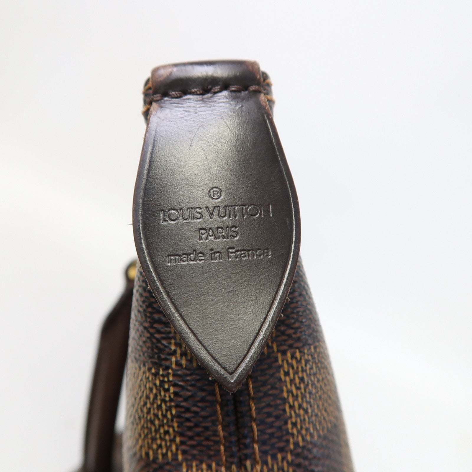 LOUIS VUITTON 【激減優惠】Damier Saleya MM金扣肩背袋啡色