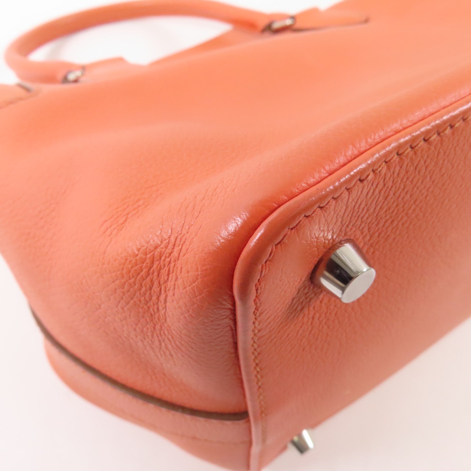 HERMES Evercolor皮革Tool Box 20手挽肩背兩用袋Crevette