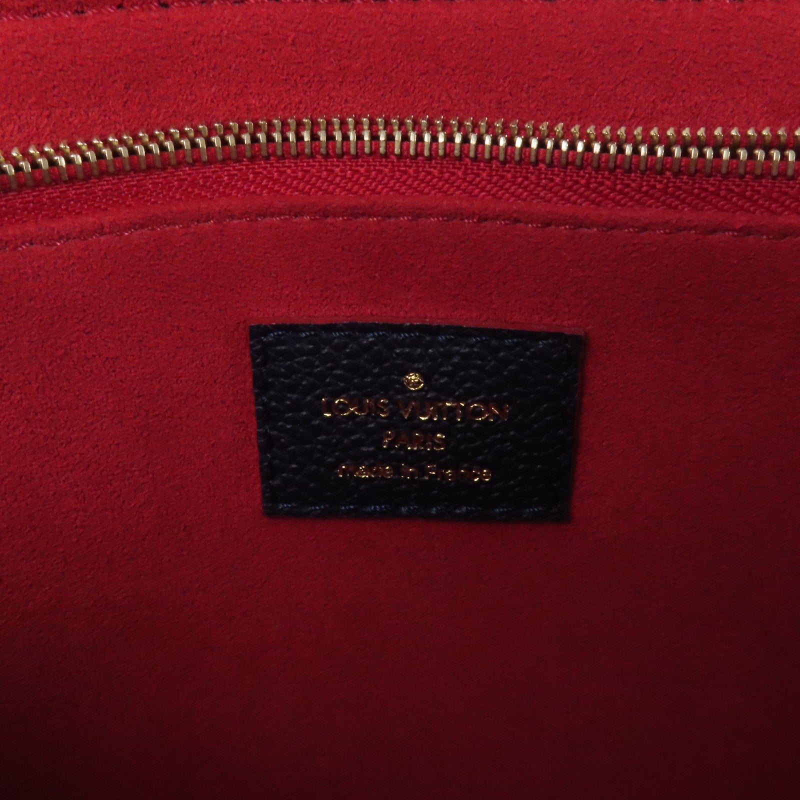 LOUIS VUITTON Monogram Empreinte Vavin PM金扣鏈帶肩背袋