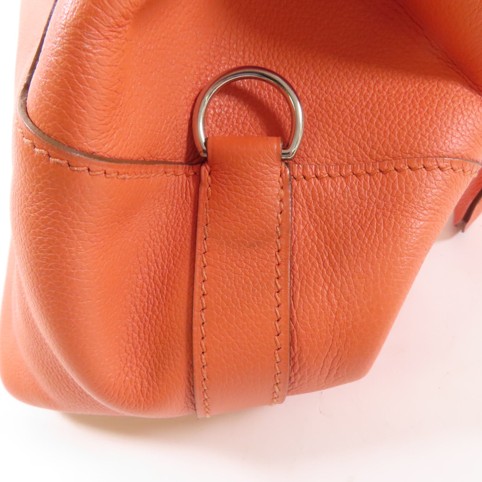 HERMES Evercolor皮革Tool Box 20手挽肩背兩用袋Crevette