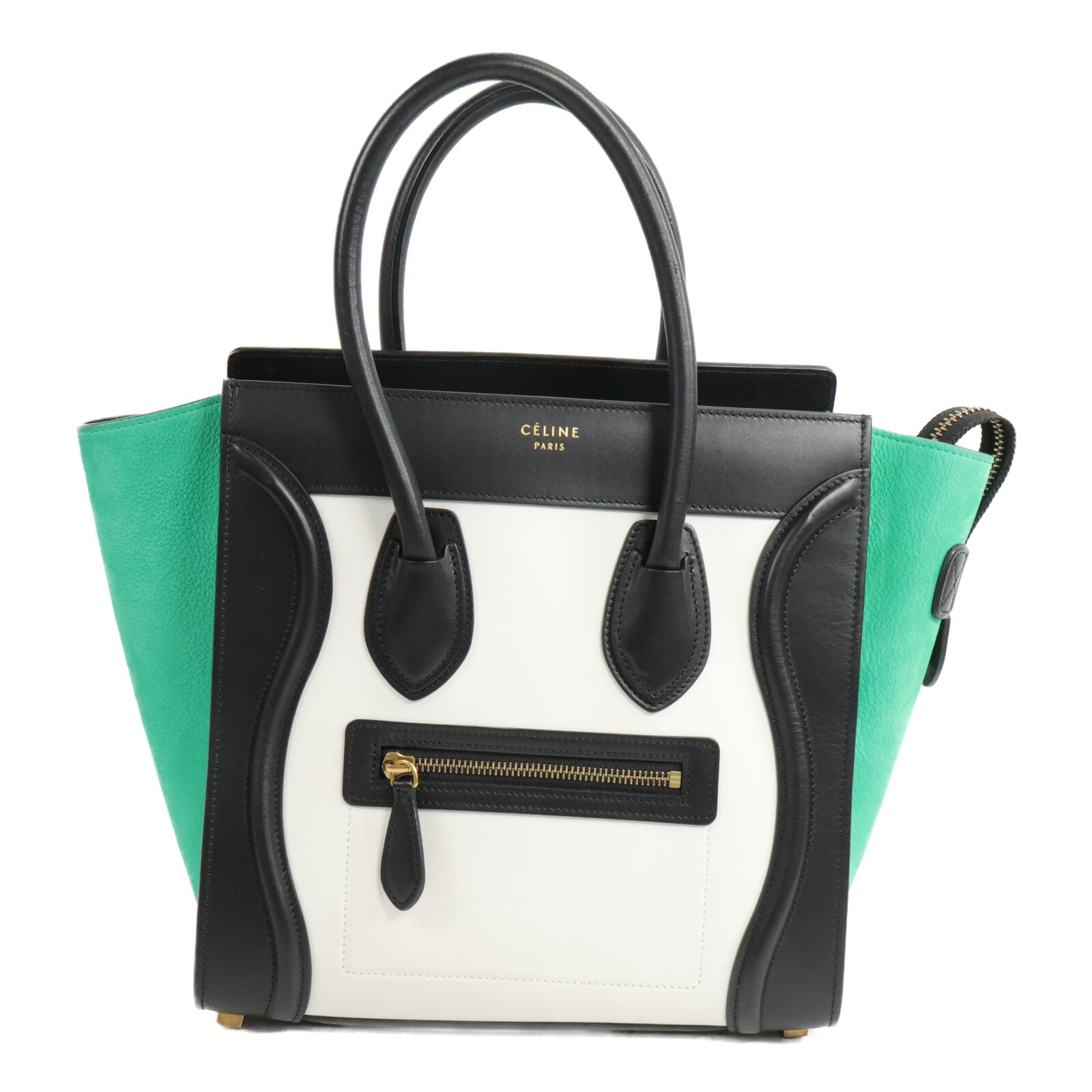 CELINE 牛皮皮革Mirco Luggage手挽袋