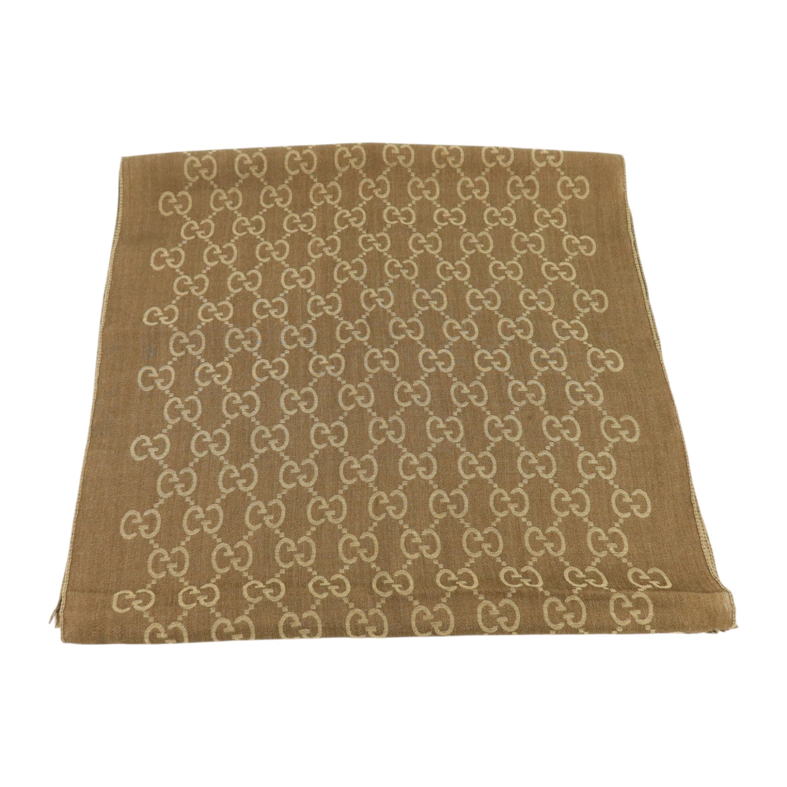 GUCCI 羊毛/絲質Scarf 45x180cm絲巾
