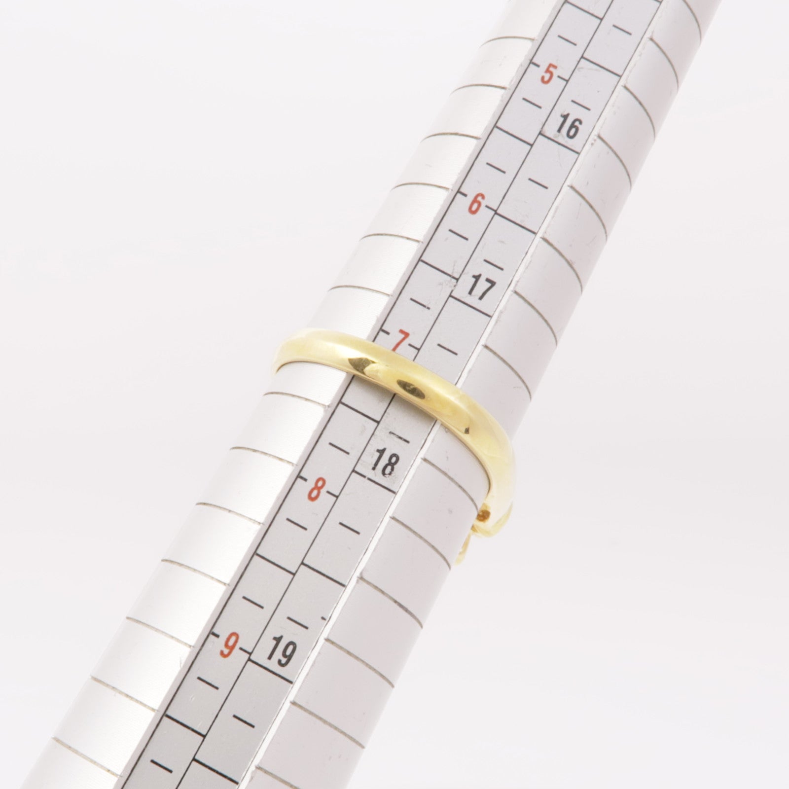 JEWELRY【激減優惠】 18K黃金Sapphire Diamond Ring藍寶石/鑽石戒指US#7.5