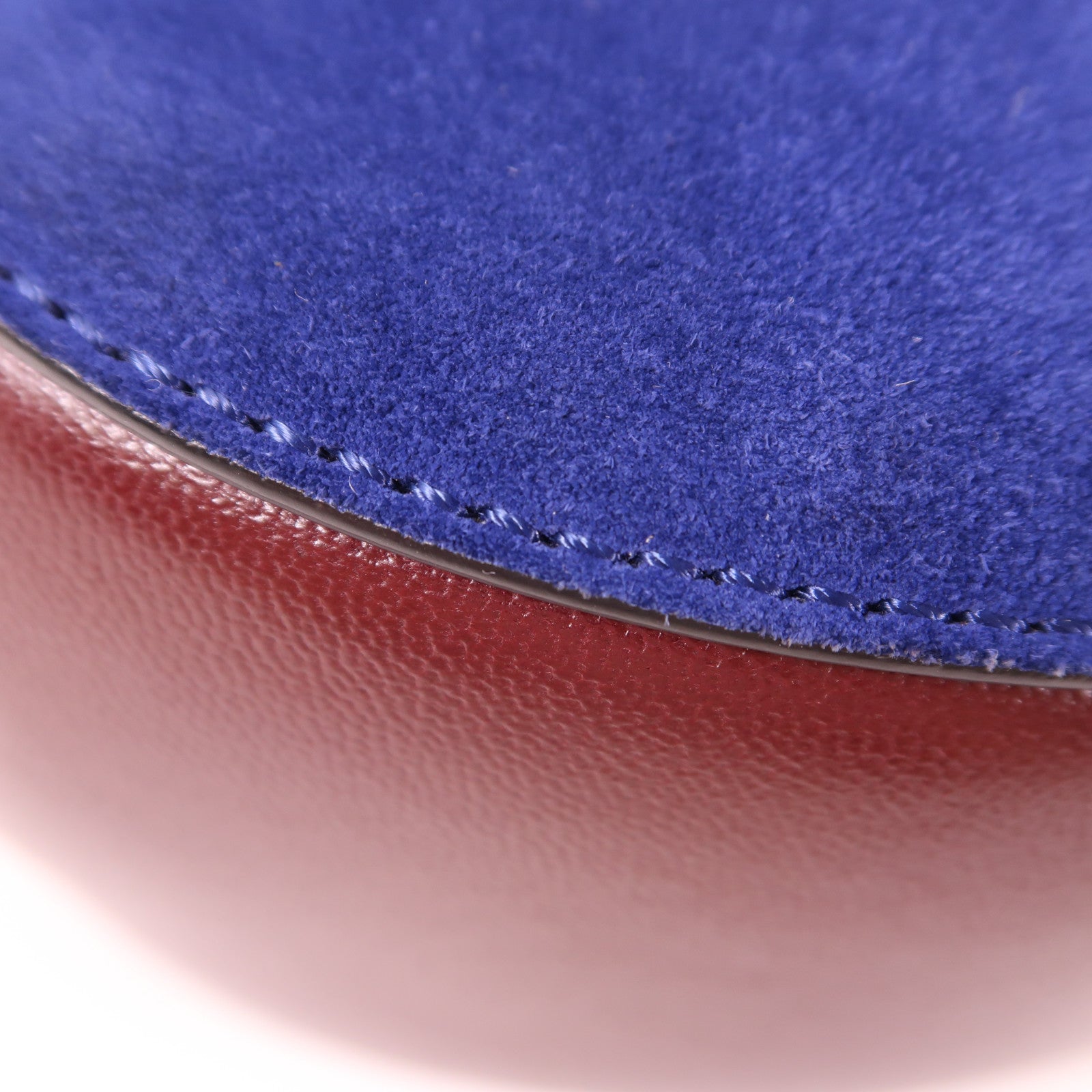 Chloe 牛皮皮革/麂皮皮革Drew金扣鏈帶肩背袋