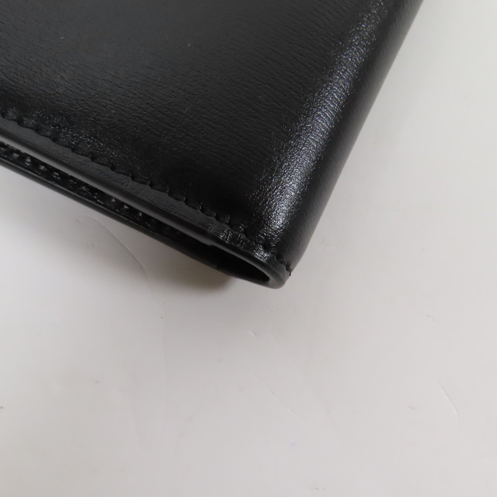 SAINT LAURENT 皮革Bi-fold Wallet金扣錢包