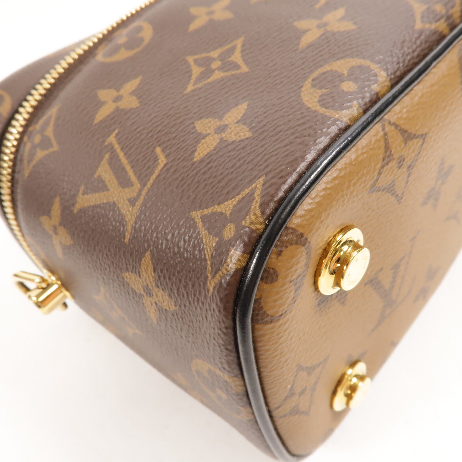 LOUIS VUITTON Monogram Reverse Vanity PM手挽肩背兩用袋