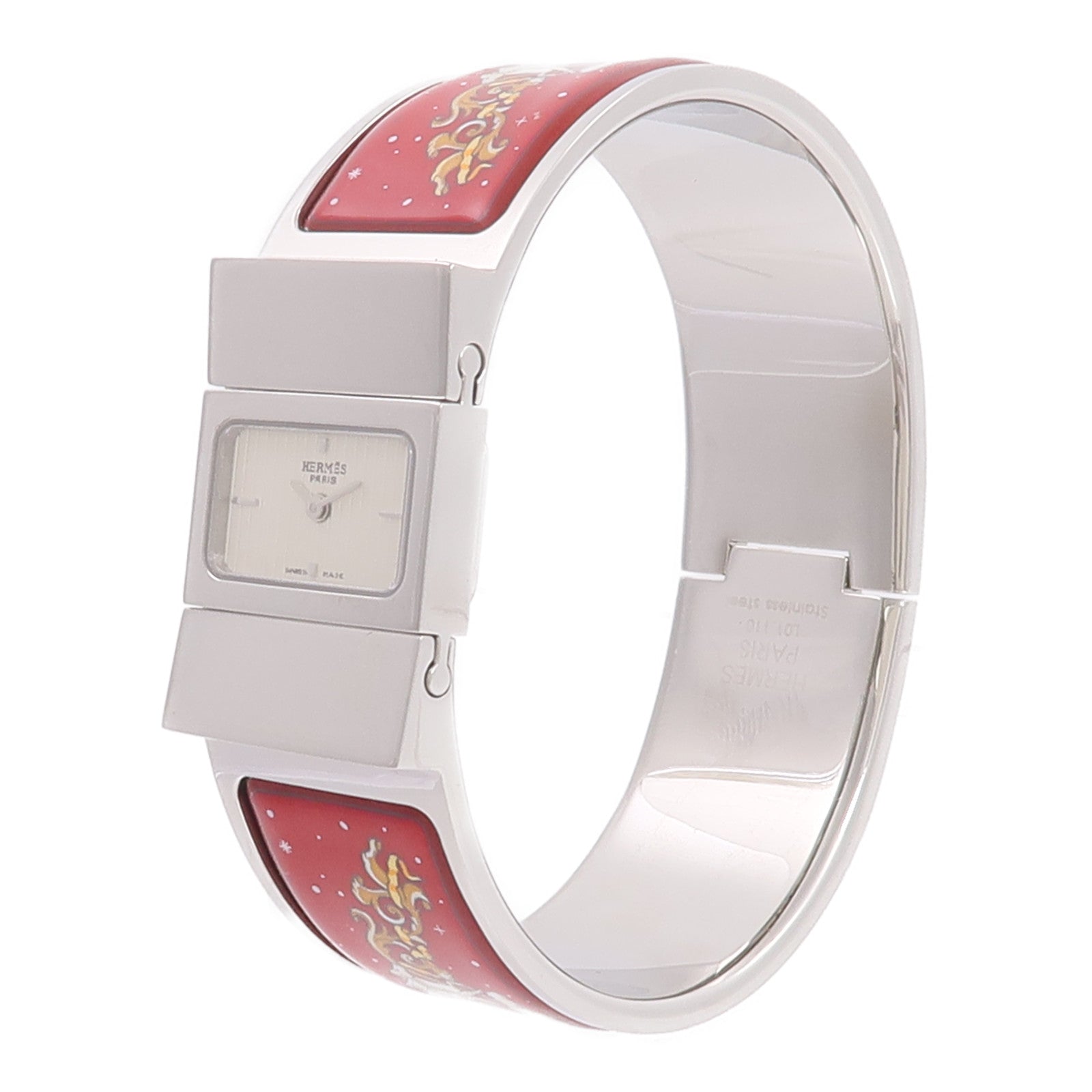HERMES Loquet Bangle Watch L01.201