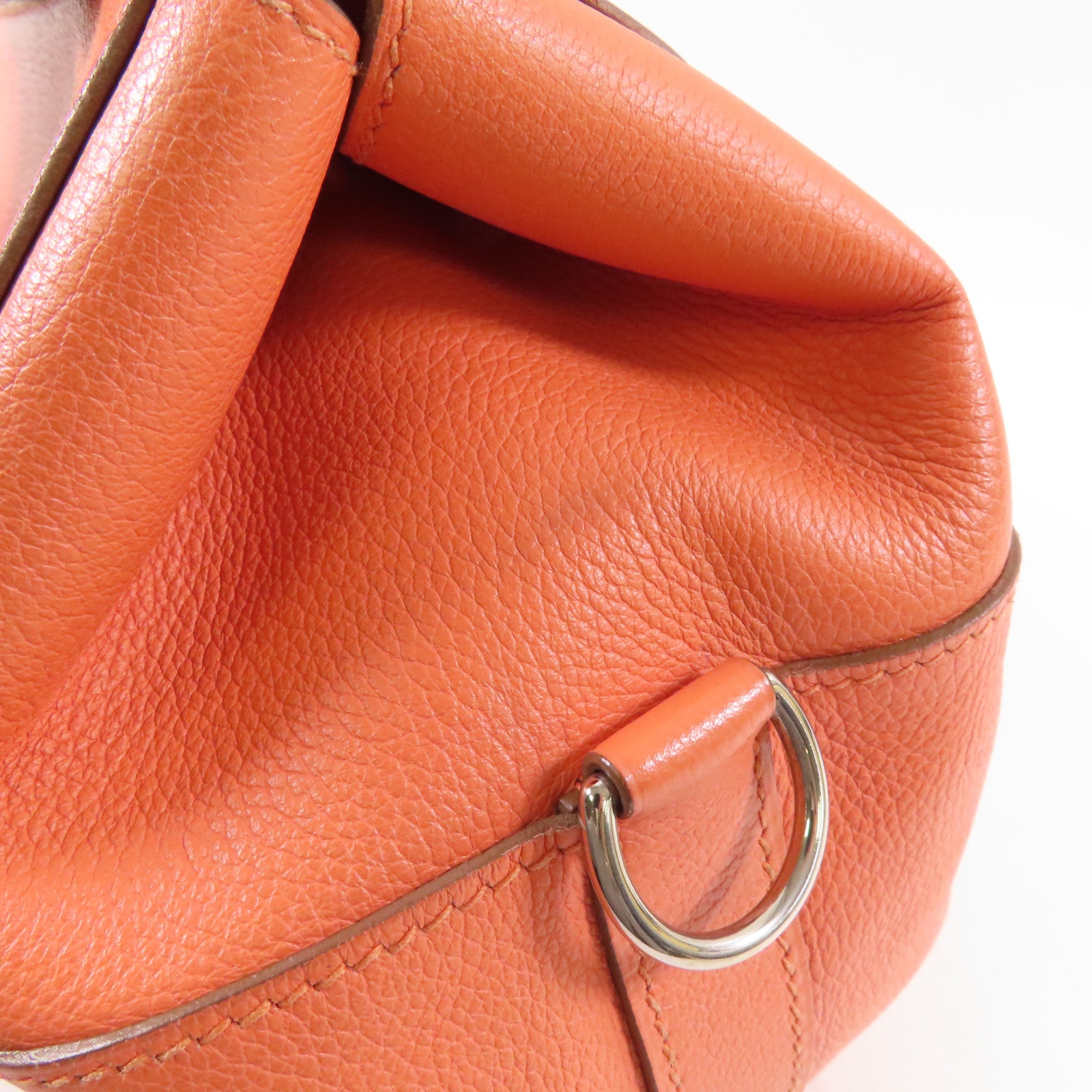 HERMES Evercolor皮革Tool Box 20手挽肩背兩用袋Crevette