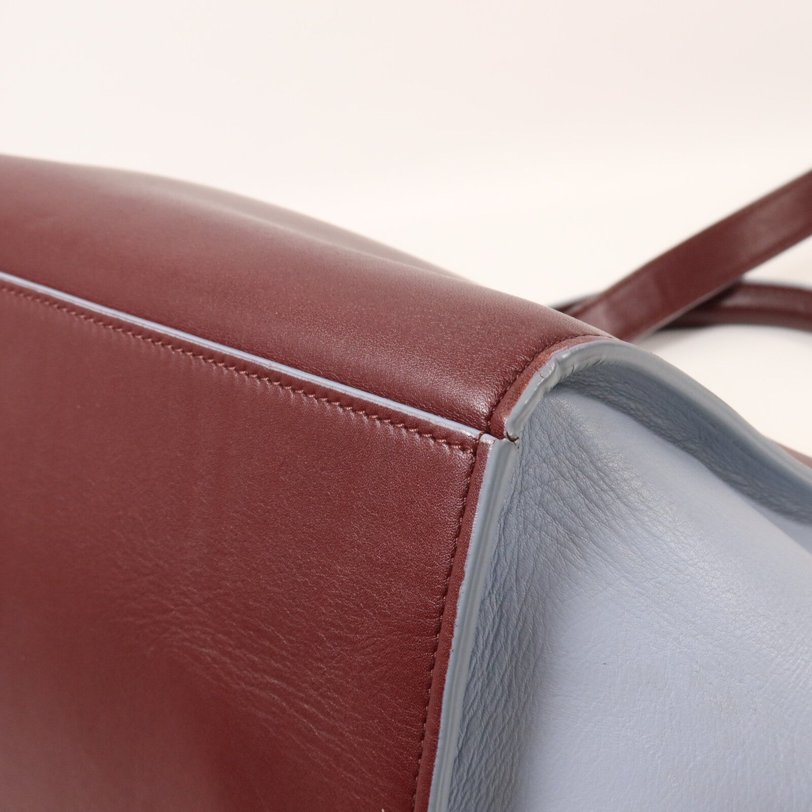 CELINE 牛皮皮革Trapeze Small手挽肩背兩用袋