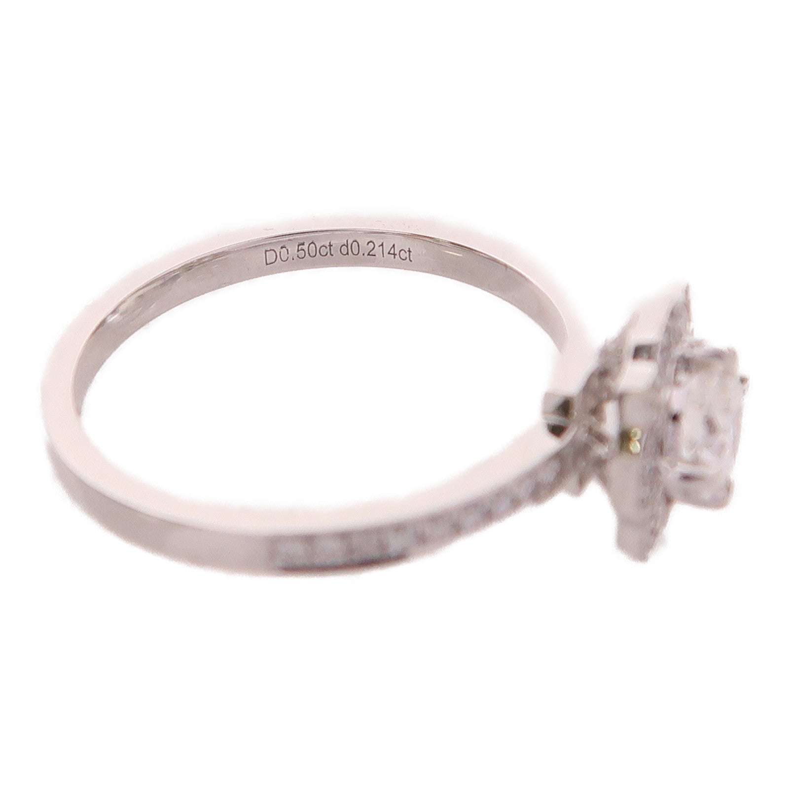 JEWELRY 18K白金Diamond Ring鑽石戒指US#8