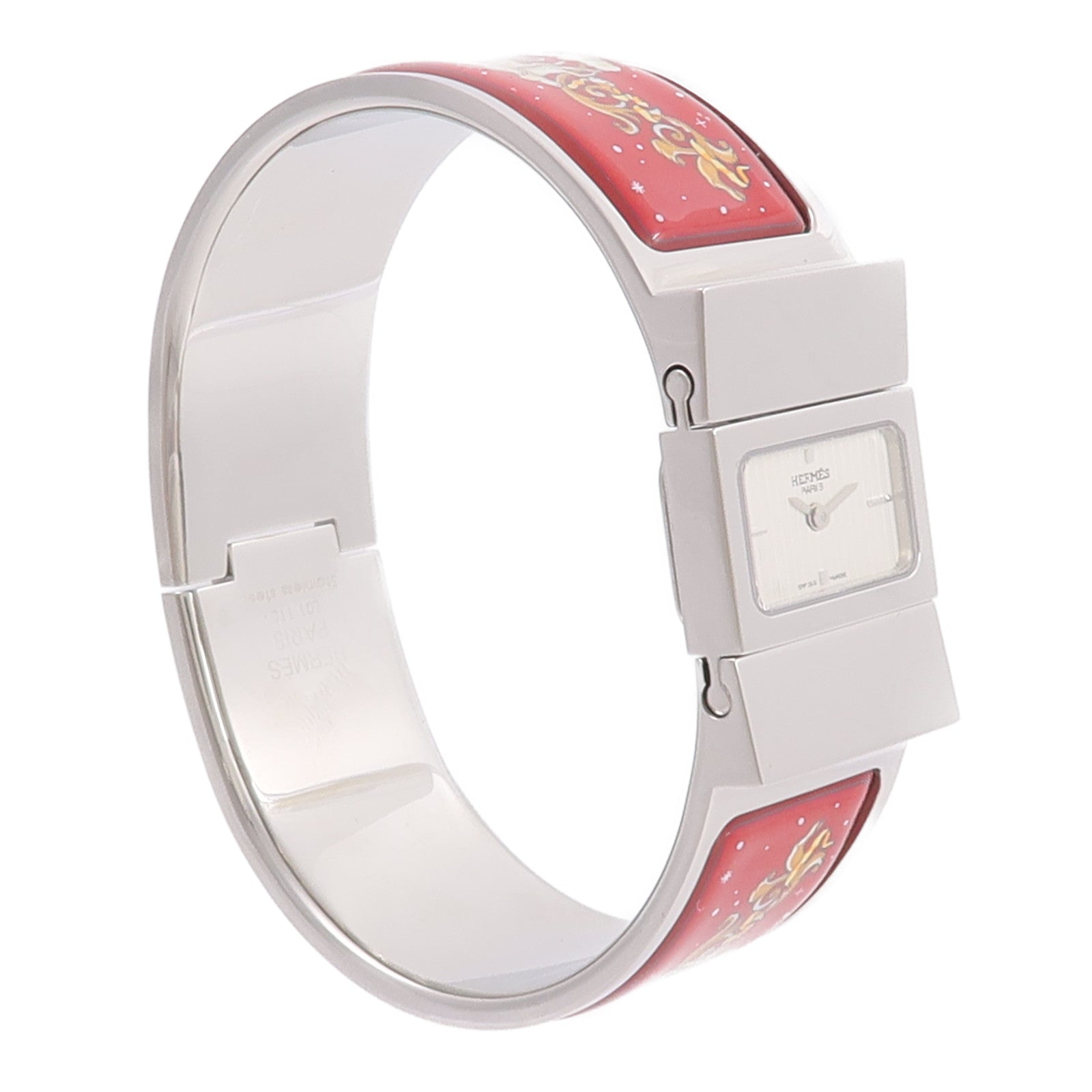 HERMES Loquet Bangle Watch L01.201