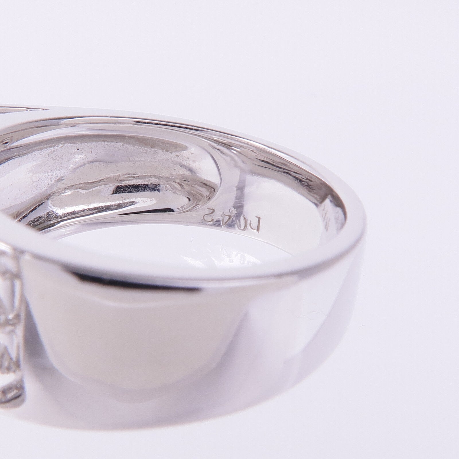 JEWELRY 18K白金Diamond Ring鑽石戒指US#6