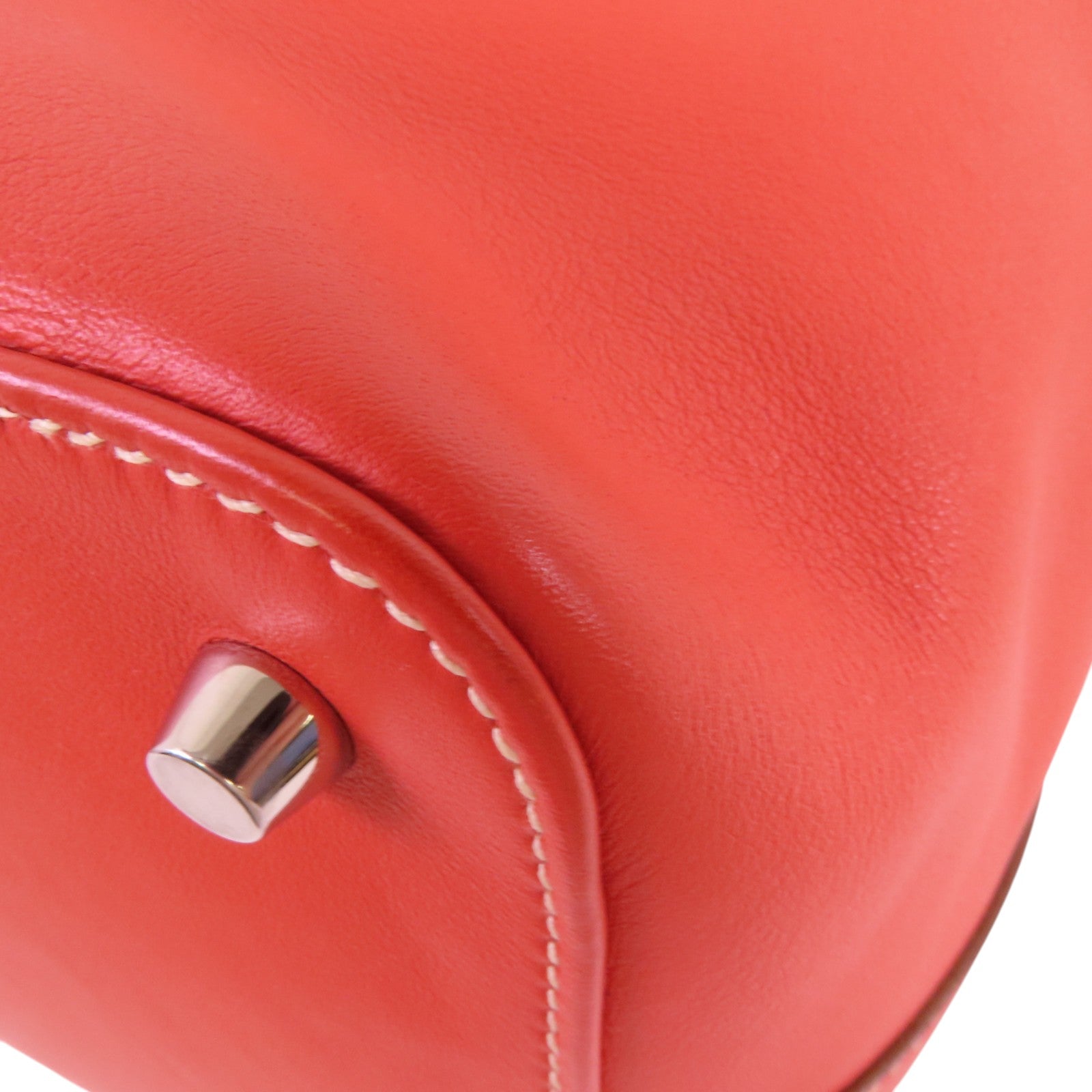 HERMES Evercolor皮革Toolbox 26銀扣手挽肩背兩用袋