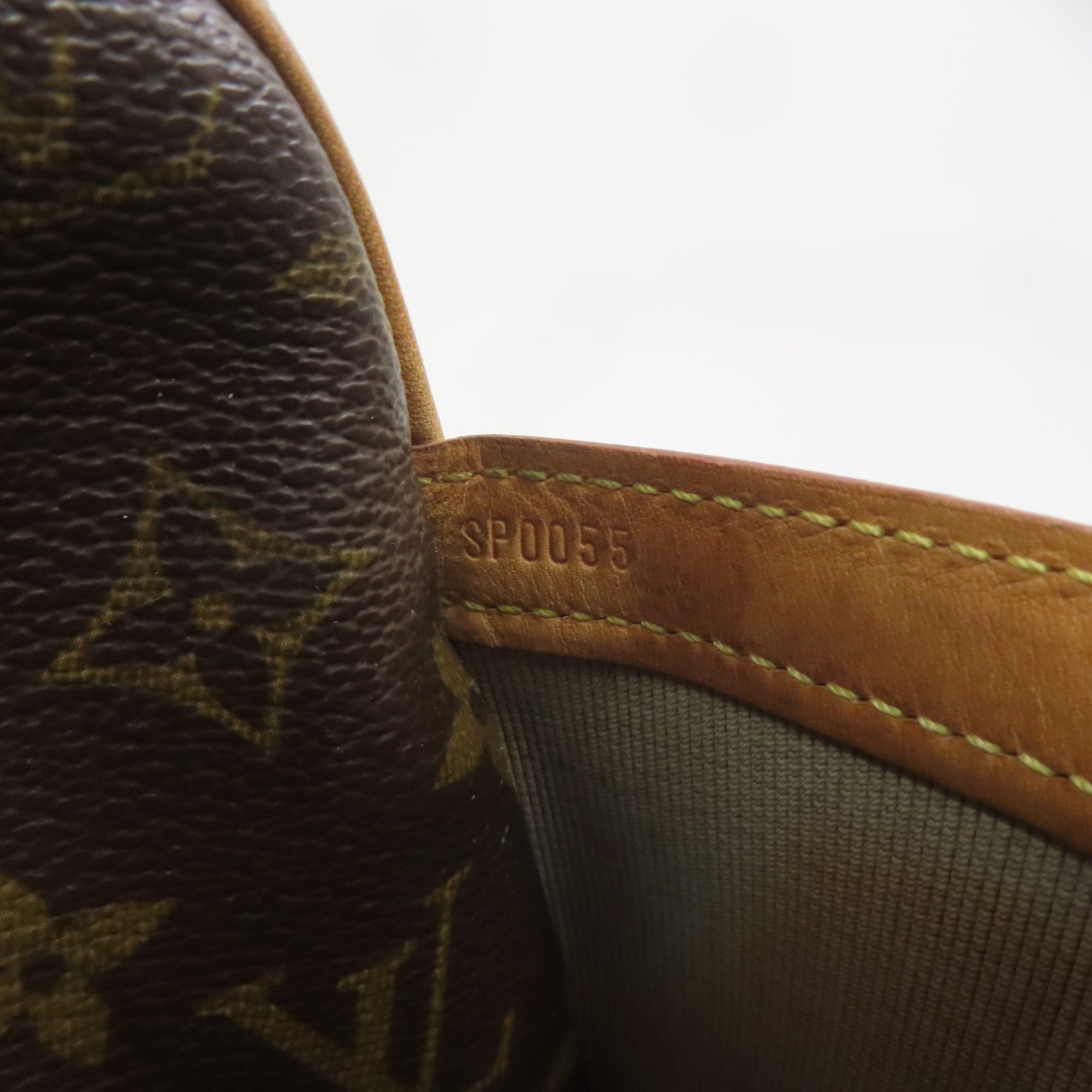 LOUIS VUITTON Monogram Reporter PM金扣肩背袋啡色·