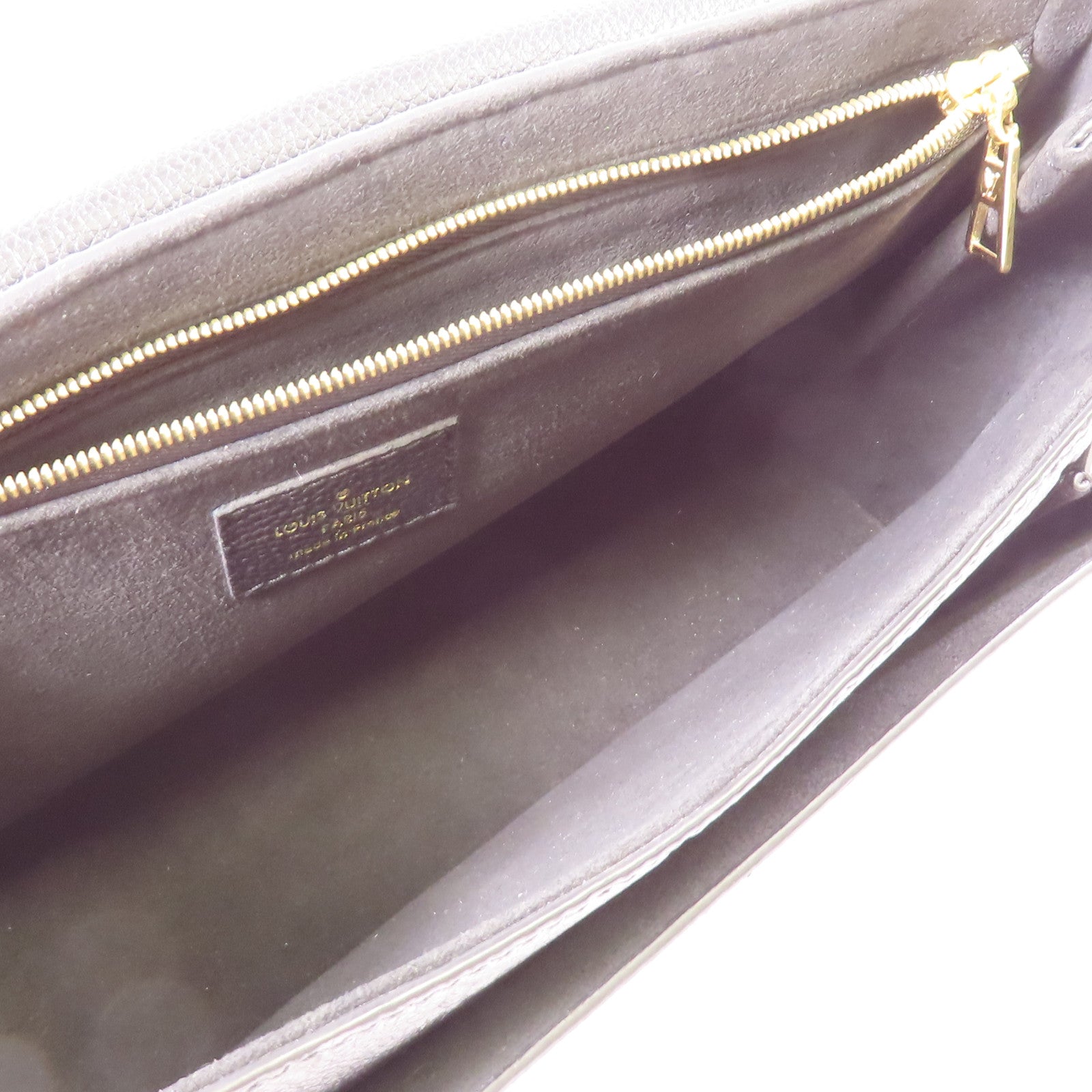 LOUIS VUITTON LV GHW Vavin PM Shoulder Bag M44151 Monogram Empreinte Black