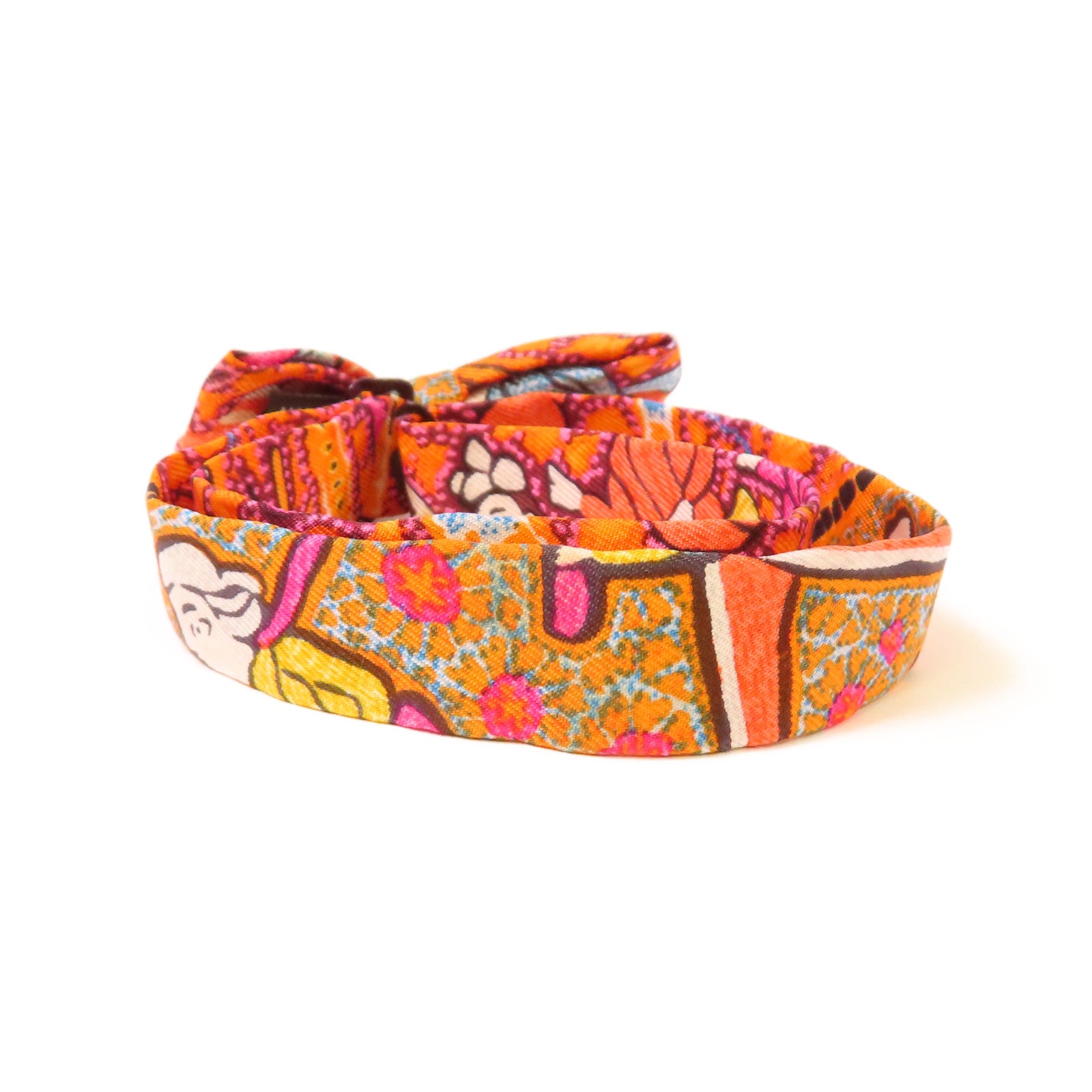 HERMES 【激減優惠】絲質Bow Tie煲呔(蝶形領結)橙色/彩色