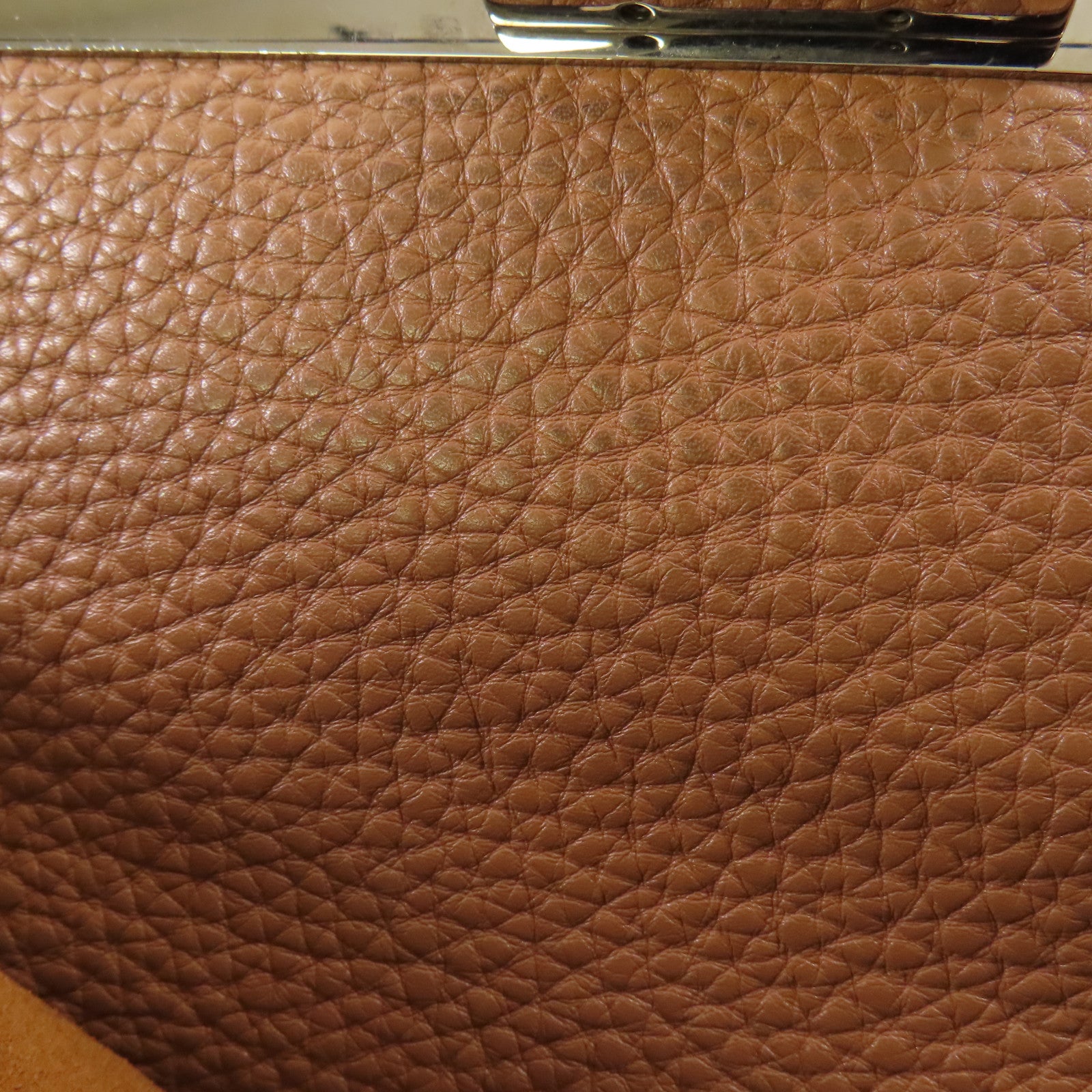 FENDI SHW Peekaboo 2 Way Shoulder Bag Handbag Calfskin Leather Black