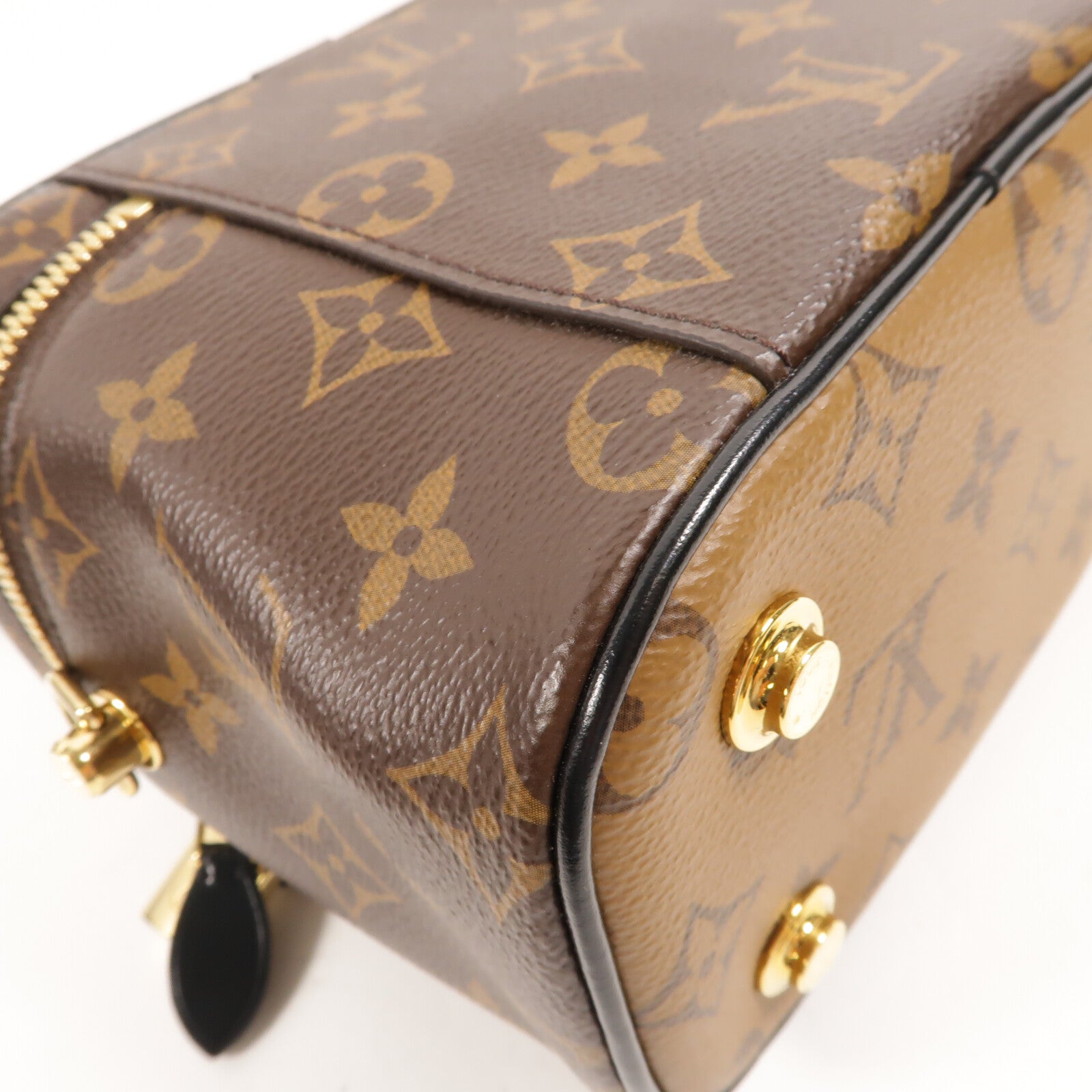LOUIS VUITTON Monogram Reverse Vanity PM手挽肩背兩用袋