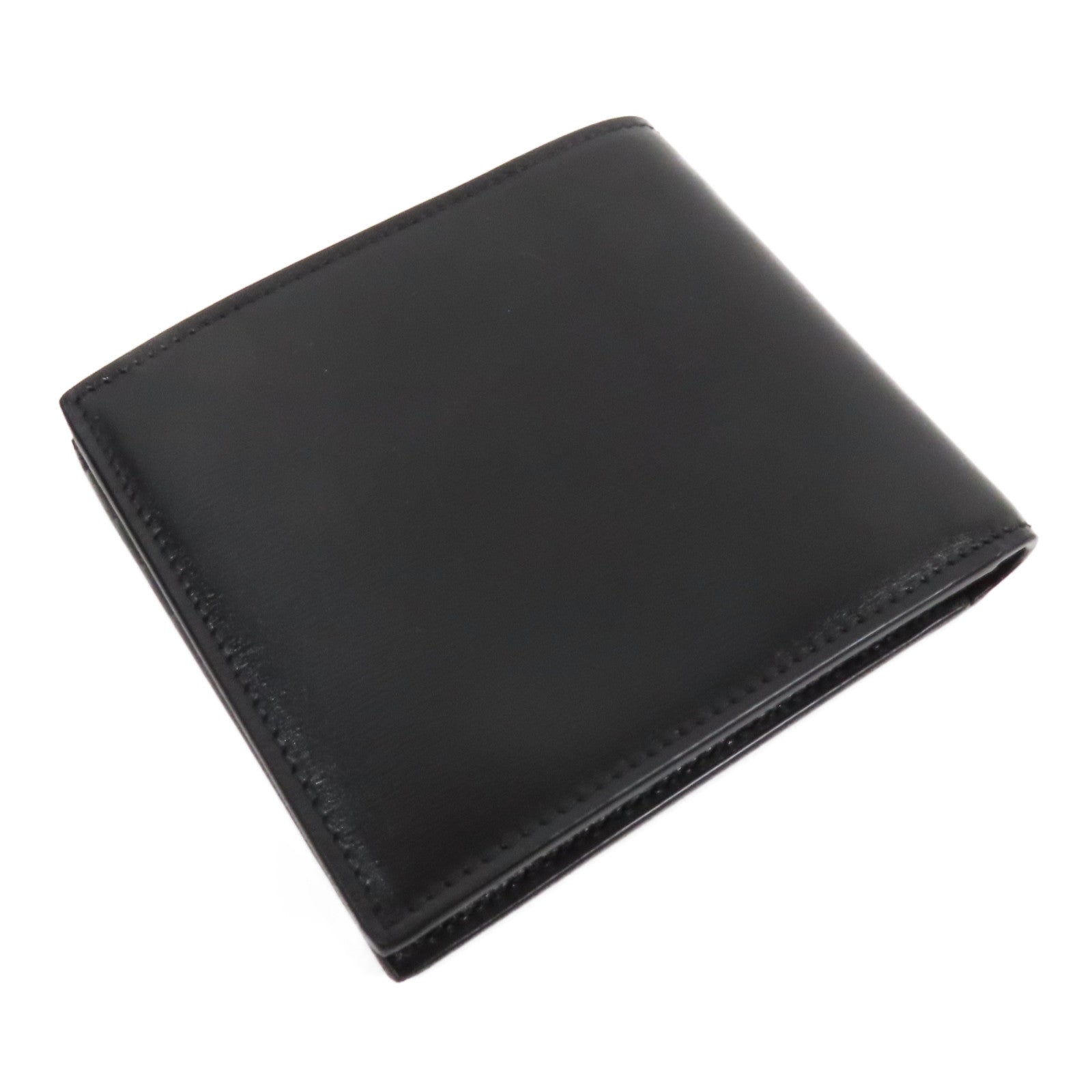 SAINT LAURENT 皮革Bi-fold Wallet金扣錢包
