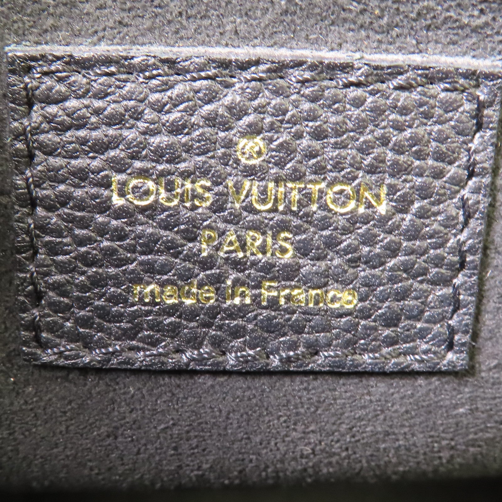 LOUIS VUITTON LV GHW Vavin PM Shoulder Bag M44151 Monogram Empreinte Black