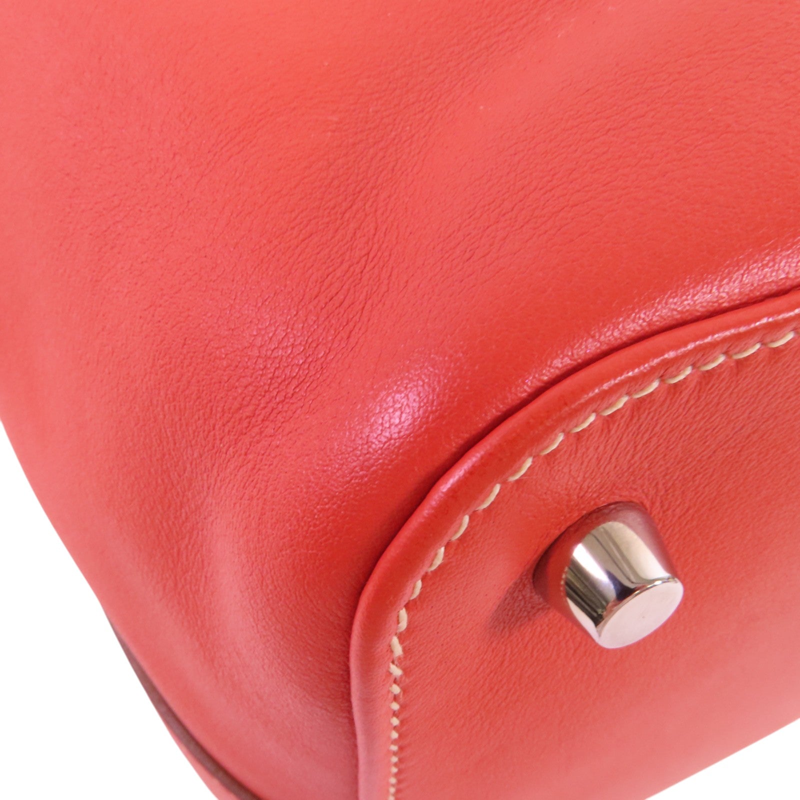 HERMES Evercolor皮革Toolbox 26銀扣手挽肩背兩用袋