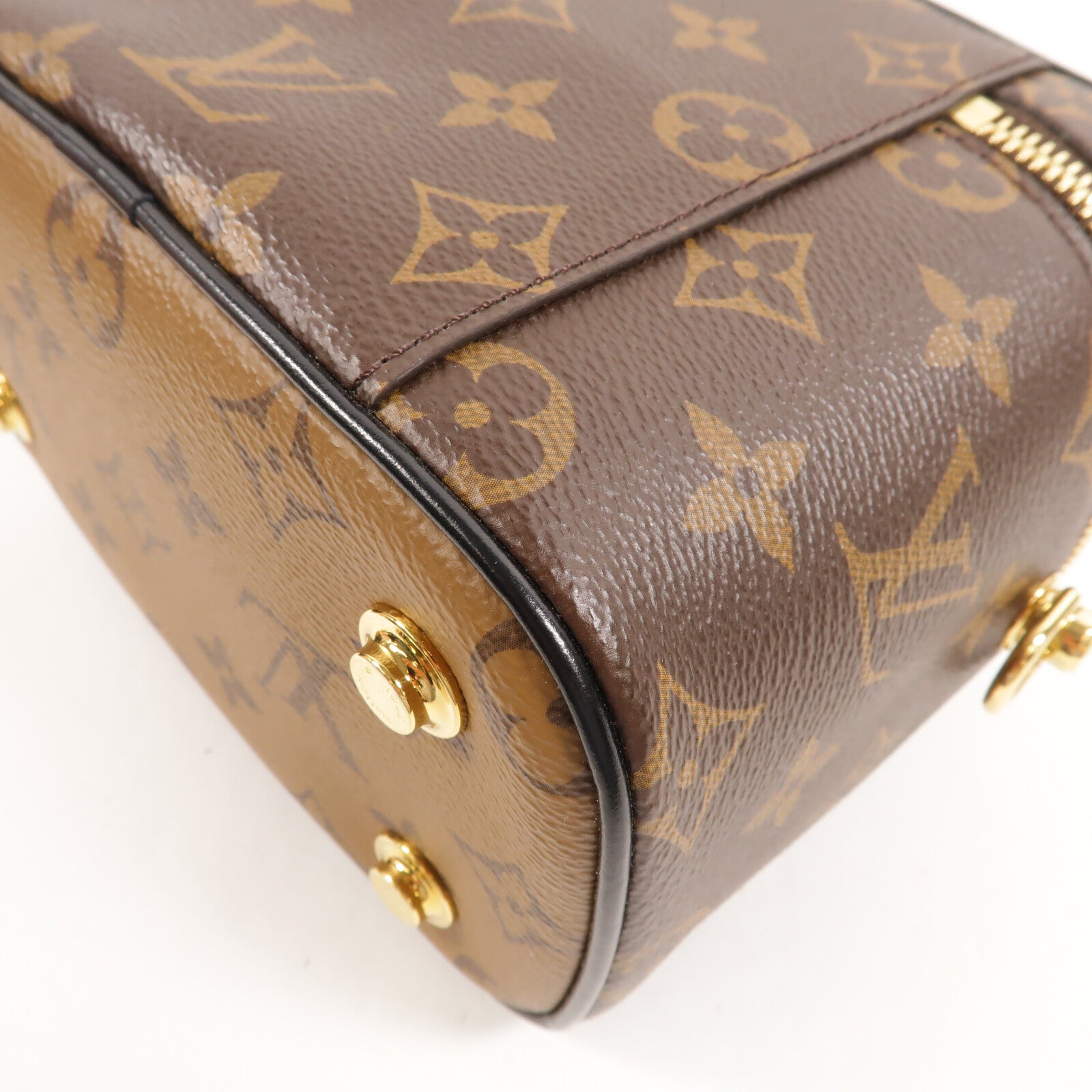 LOUIS VUITTON Monogram Reverse Vanity PM手挽肩背兩用袋