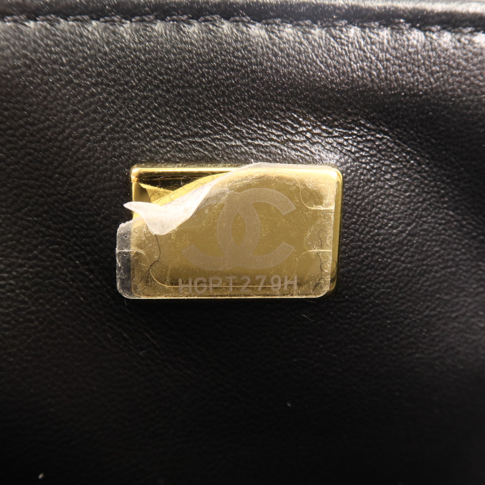 CHANEL 羊皮皮革Matelasse Mini Flap Bag金扣鏈帶肩背袋