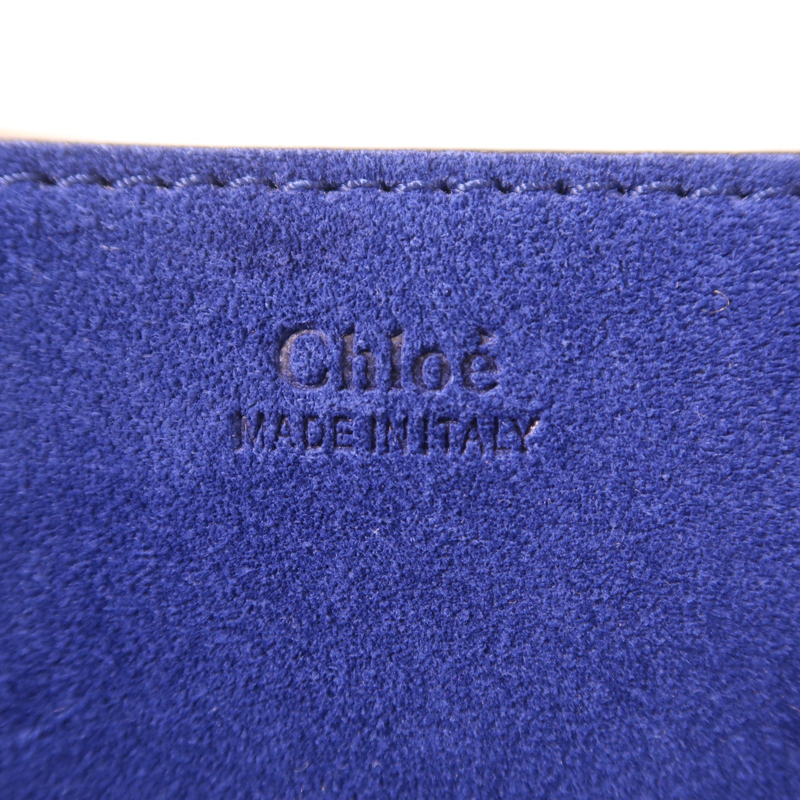 Chloe 牛皮皮革/麂皮皮革Drew金扣鏈帶肩背袋