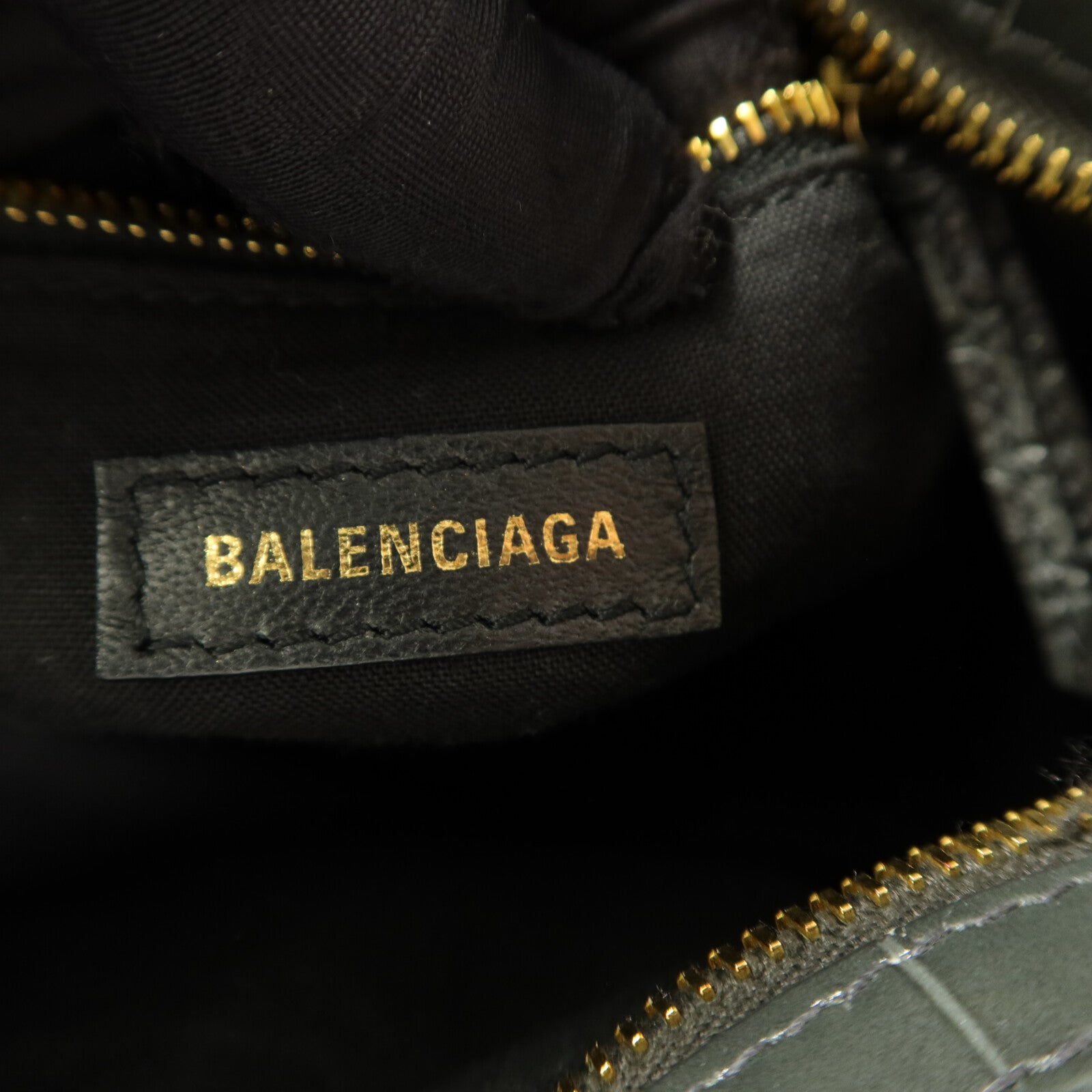 BALENCIAGA 牛皮皮革Mini City手挽肩背兩用袋