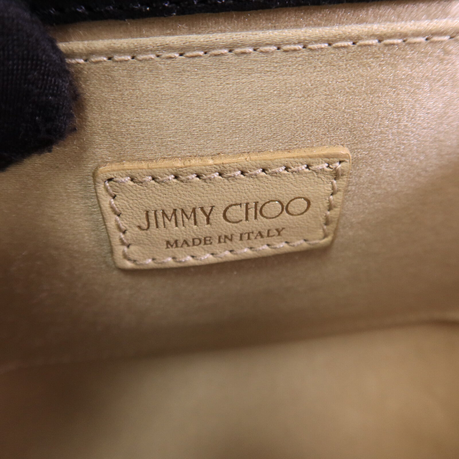JIMMY CHOO 塑膠Candy Glitter Clutch鏈帶肩背袋