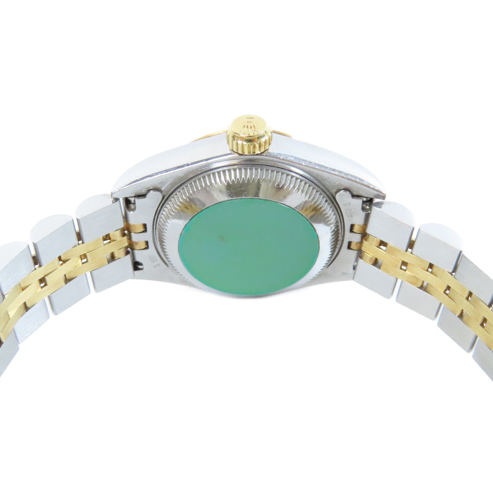ROLEX 【激減優惠】18K黃金Lady Datejust 26mm不鏽鋼手錶自動機芯藍色