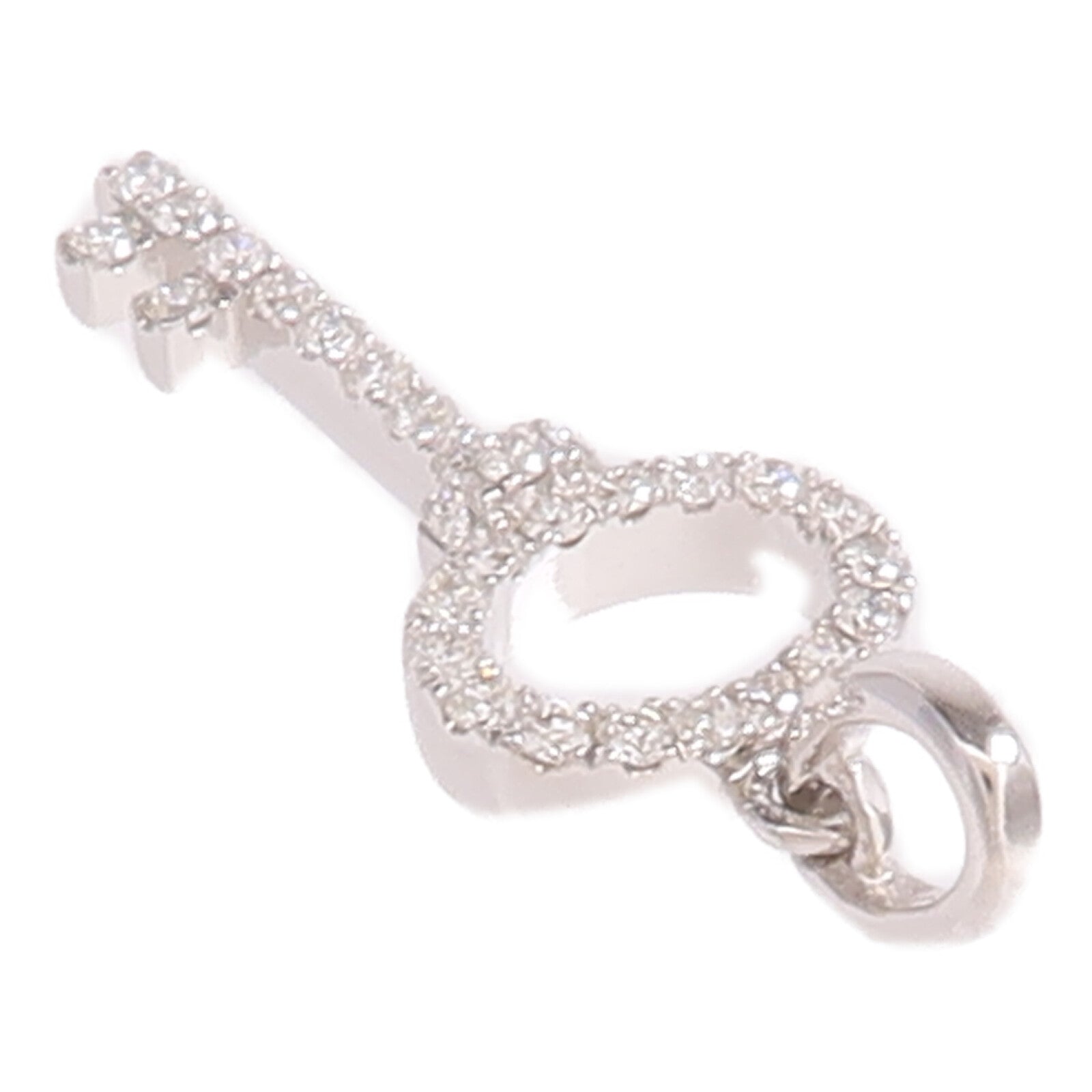 JEWELRY 18K白金Pendant Top鑽石吊墜