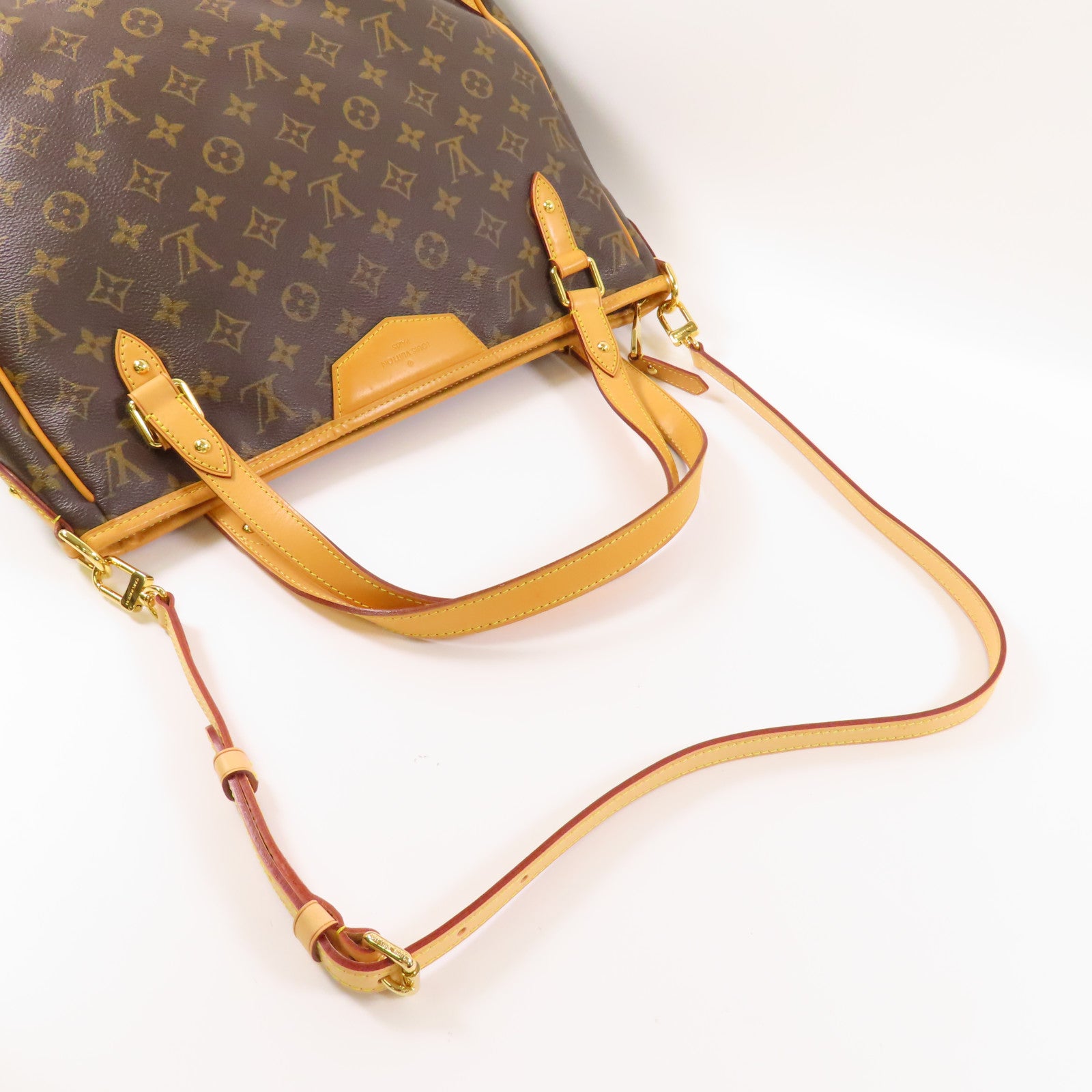 LOUIS VUITTON Monogram Estrela MM金扣手挽肩背兩用袋