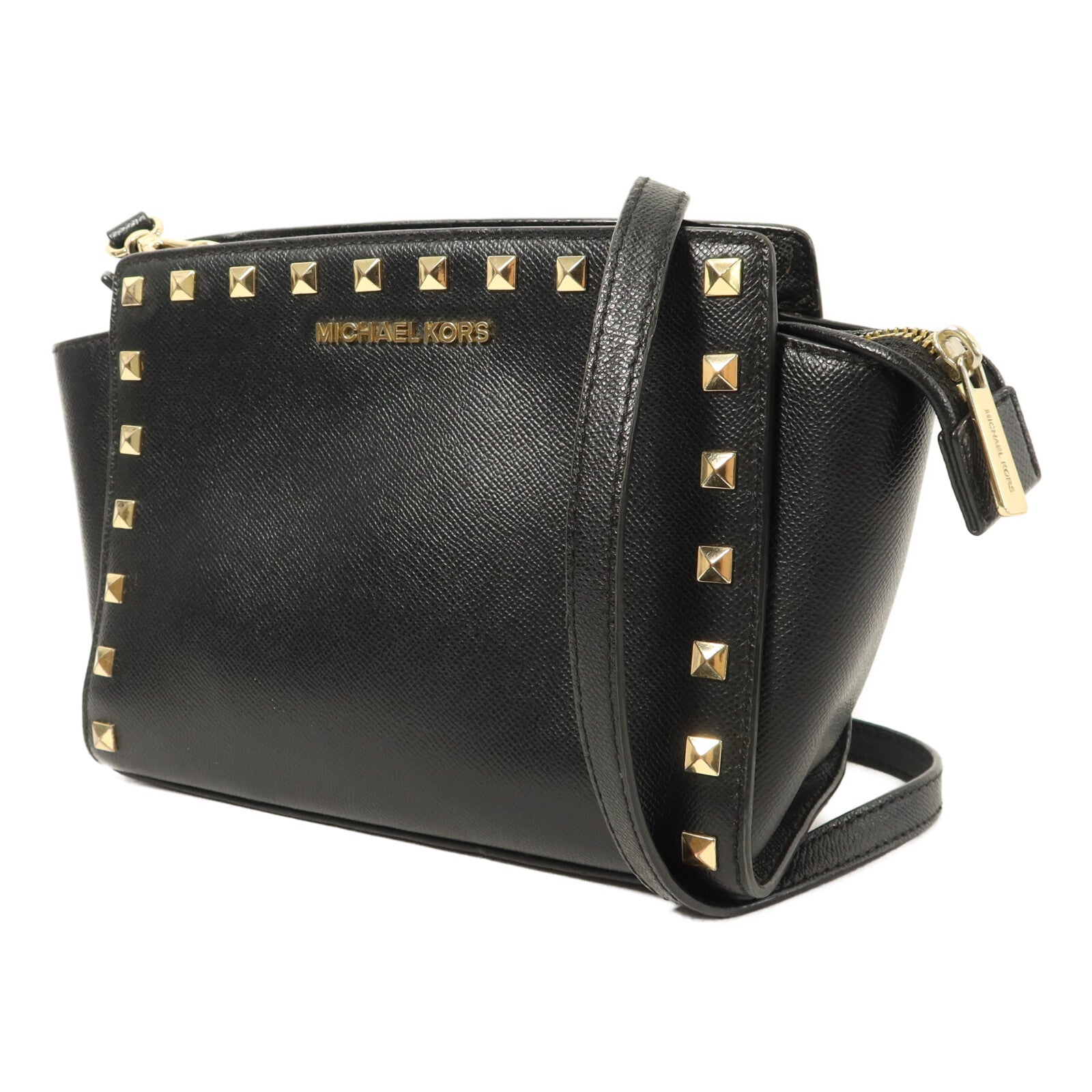 Michael Kors 牛皮皮革Selma肩背袋