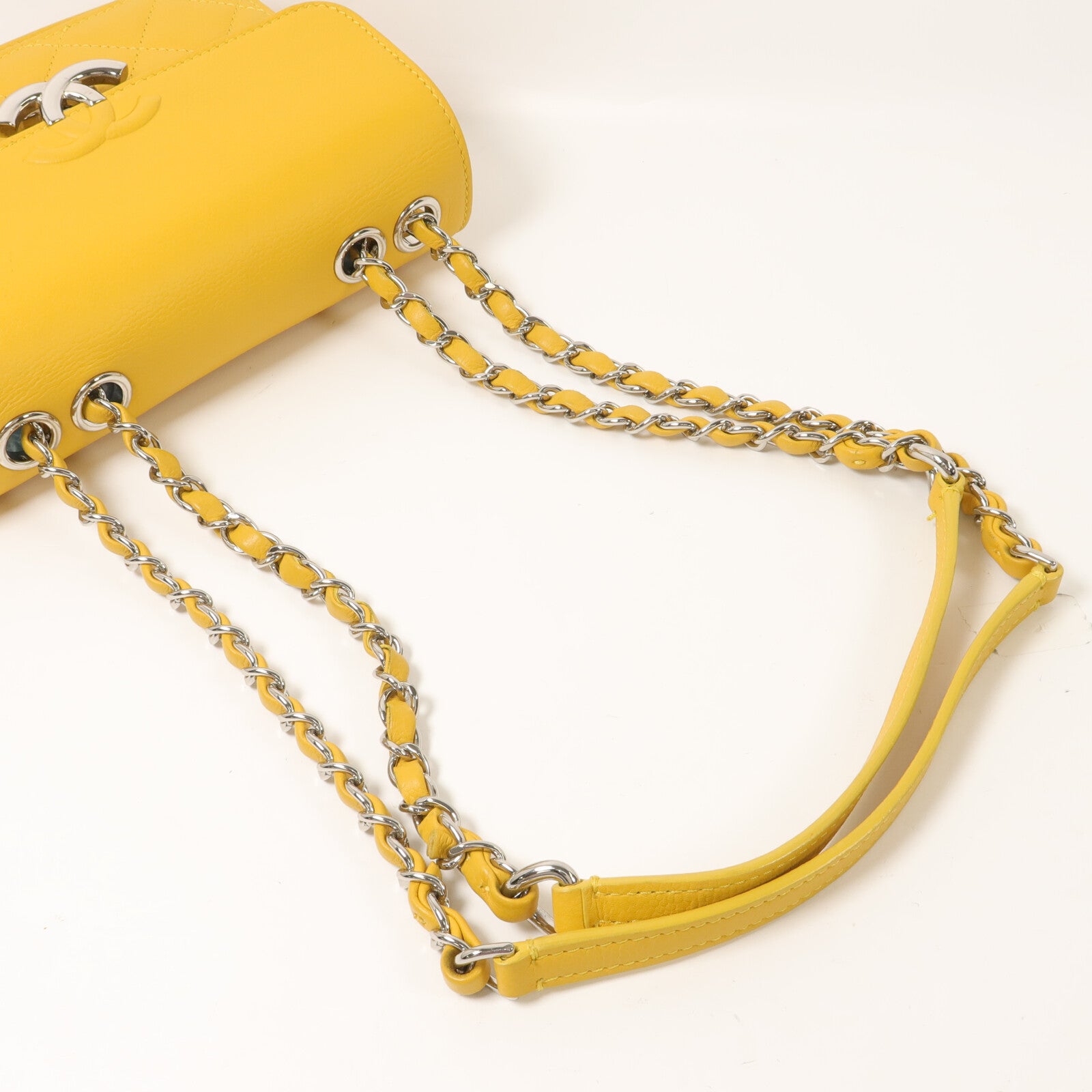 CHANEL 牛皮皮革Shoulder Bag鏈帶肩背袋